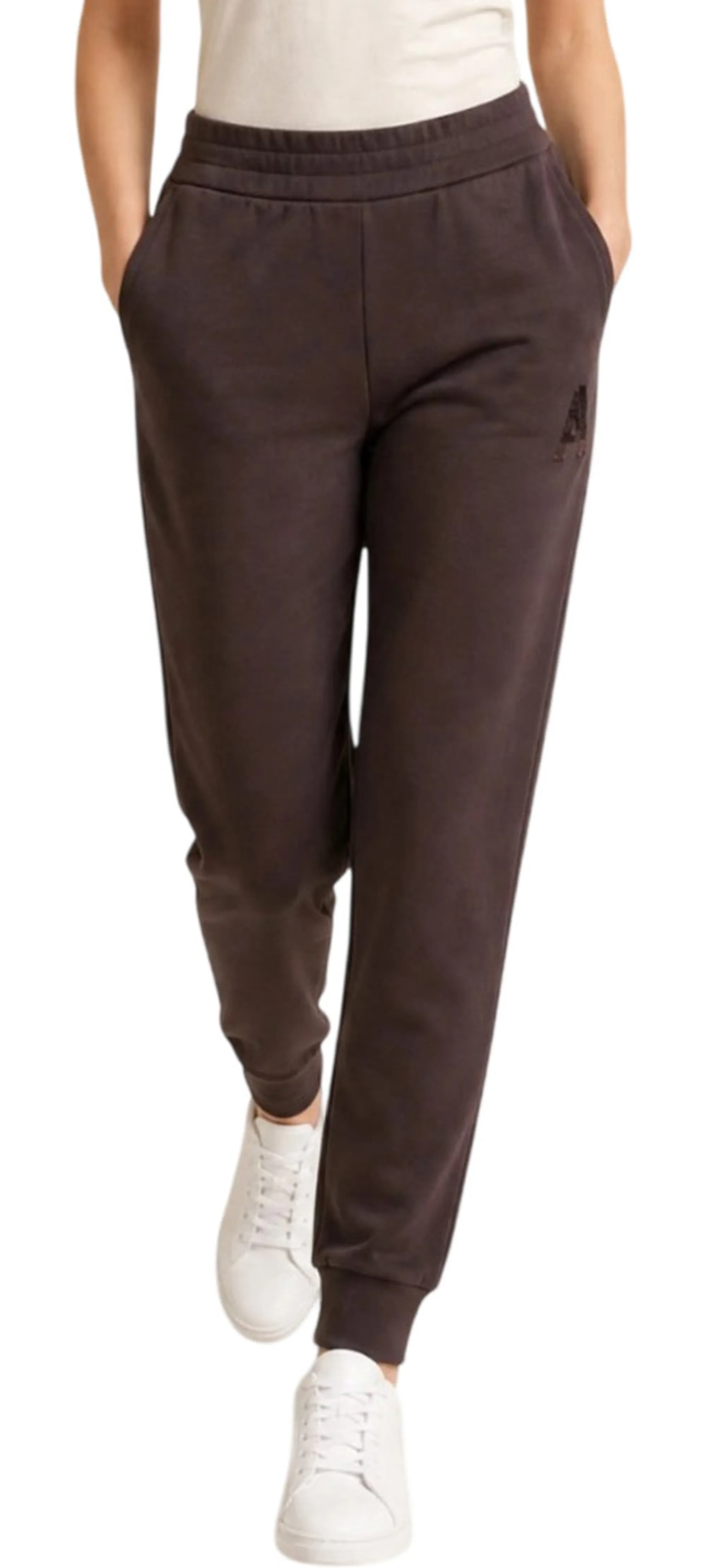 Armani Exchange Pantalone In Tessuto Scuba Di Viscosa Marrone Xw002862Af13397 195253