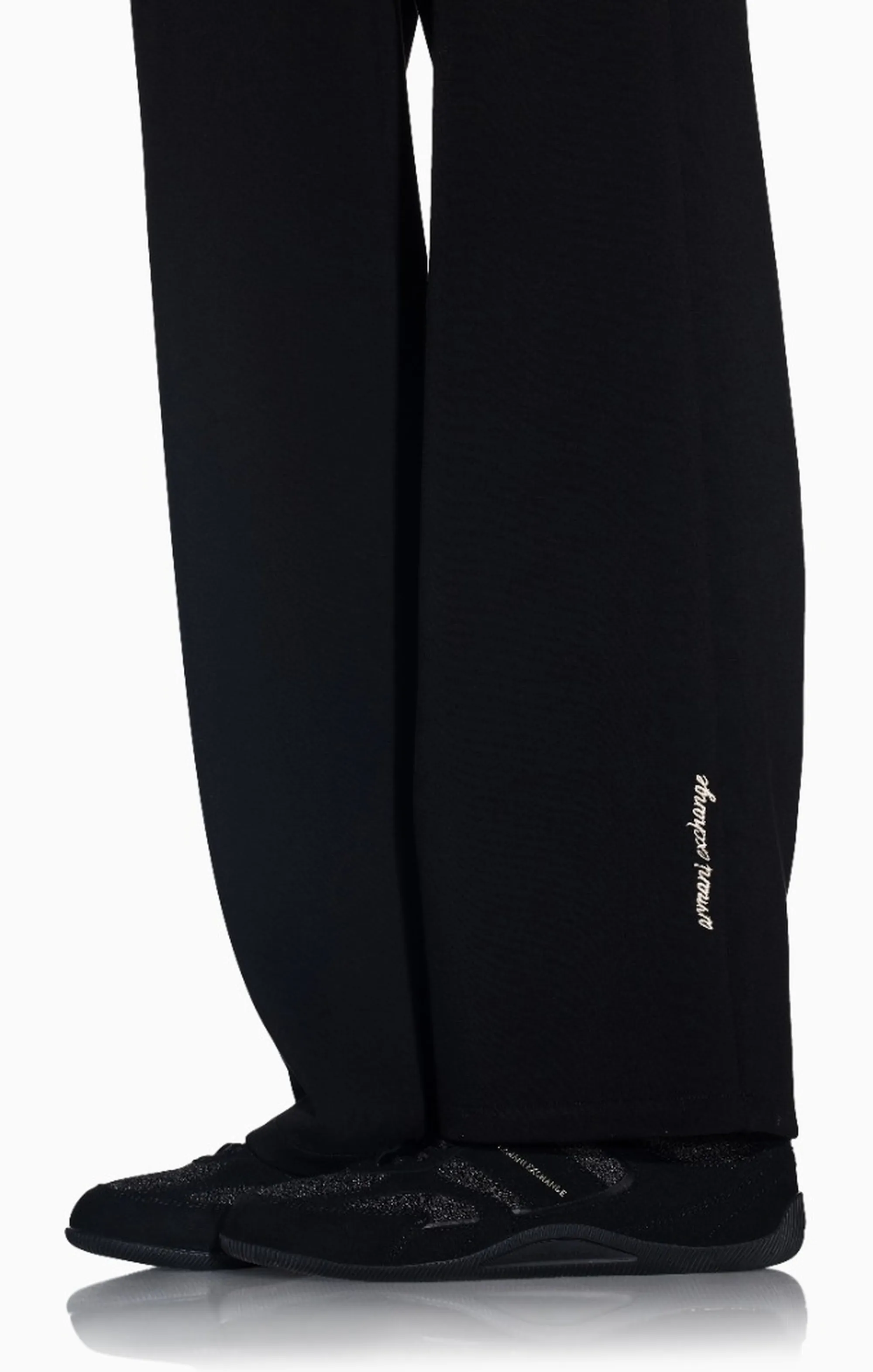Armani Exchange B'Scuba Stretch Fabric Trousers' Black Xw002854Af16111 193506