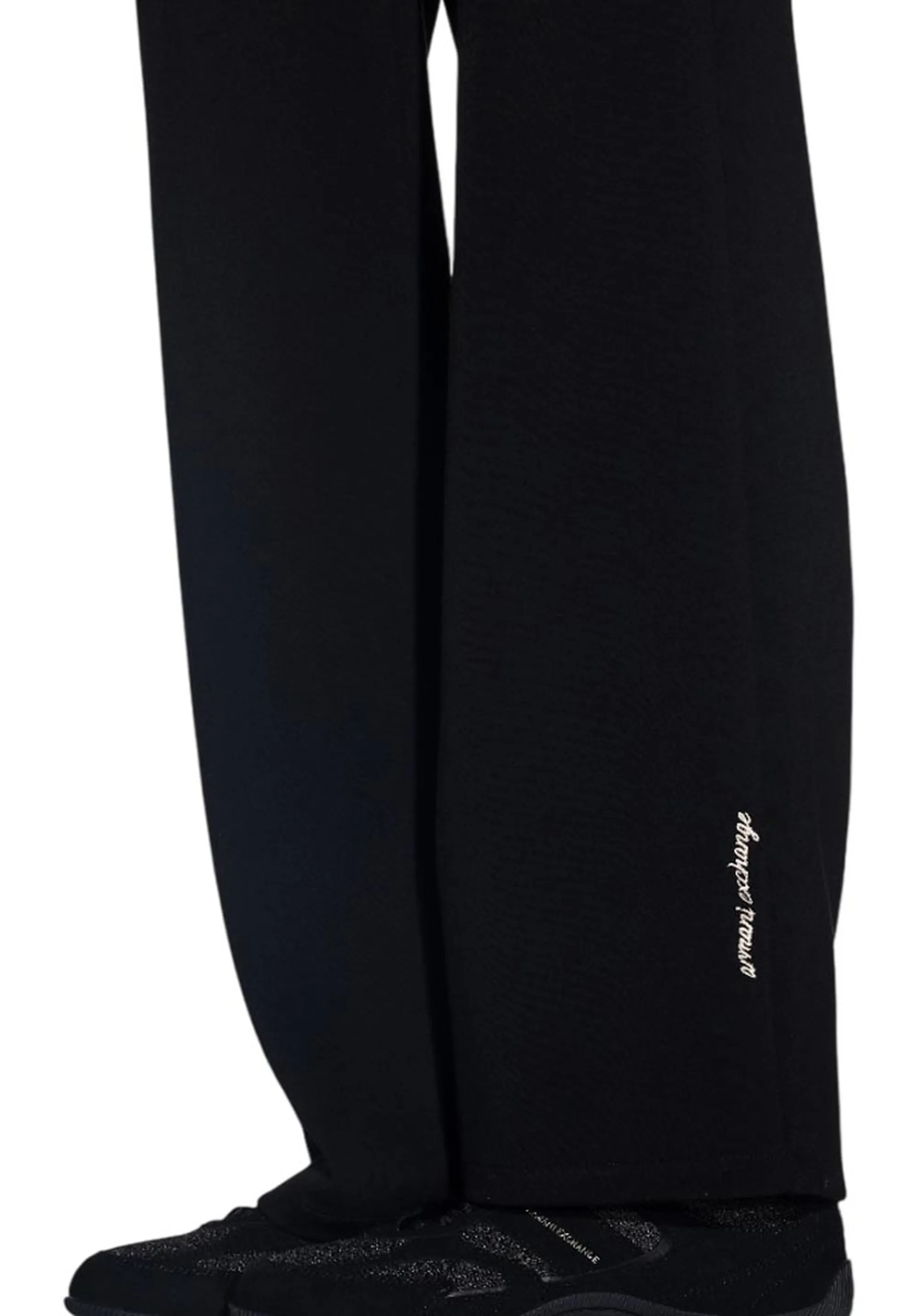Armani Exchange Pantalone In Tessuto Scuba Stretch Nero Xw002854Af16111 195999