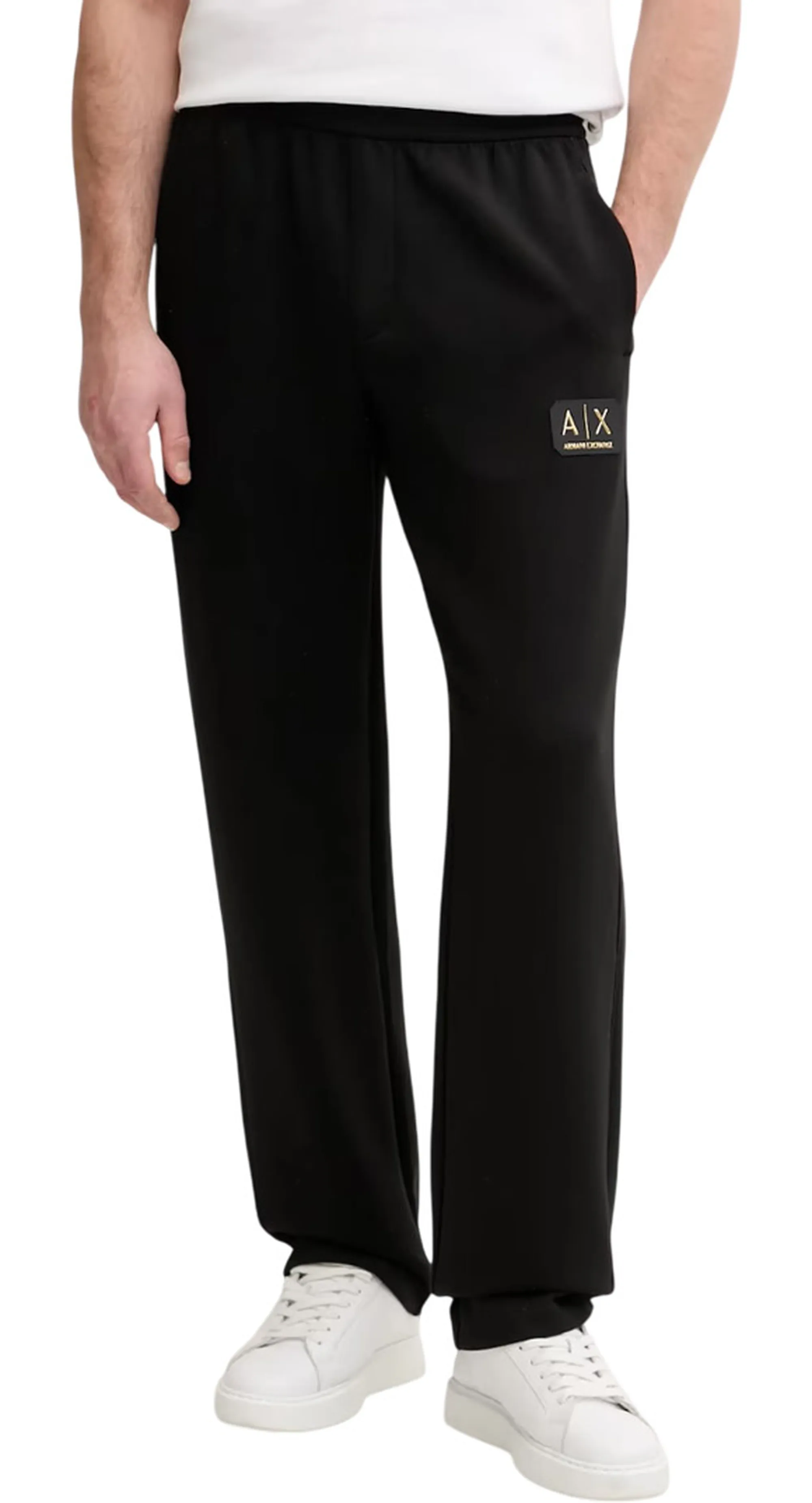 Armani Exchange B'Technical Fabric Trousers' Black Xm001774Af19936 175251