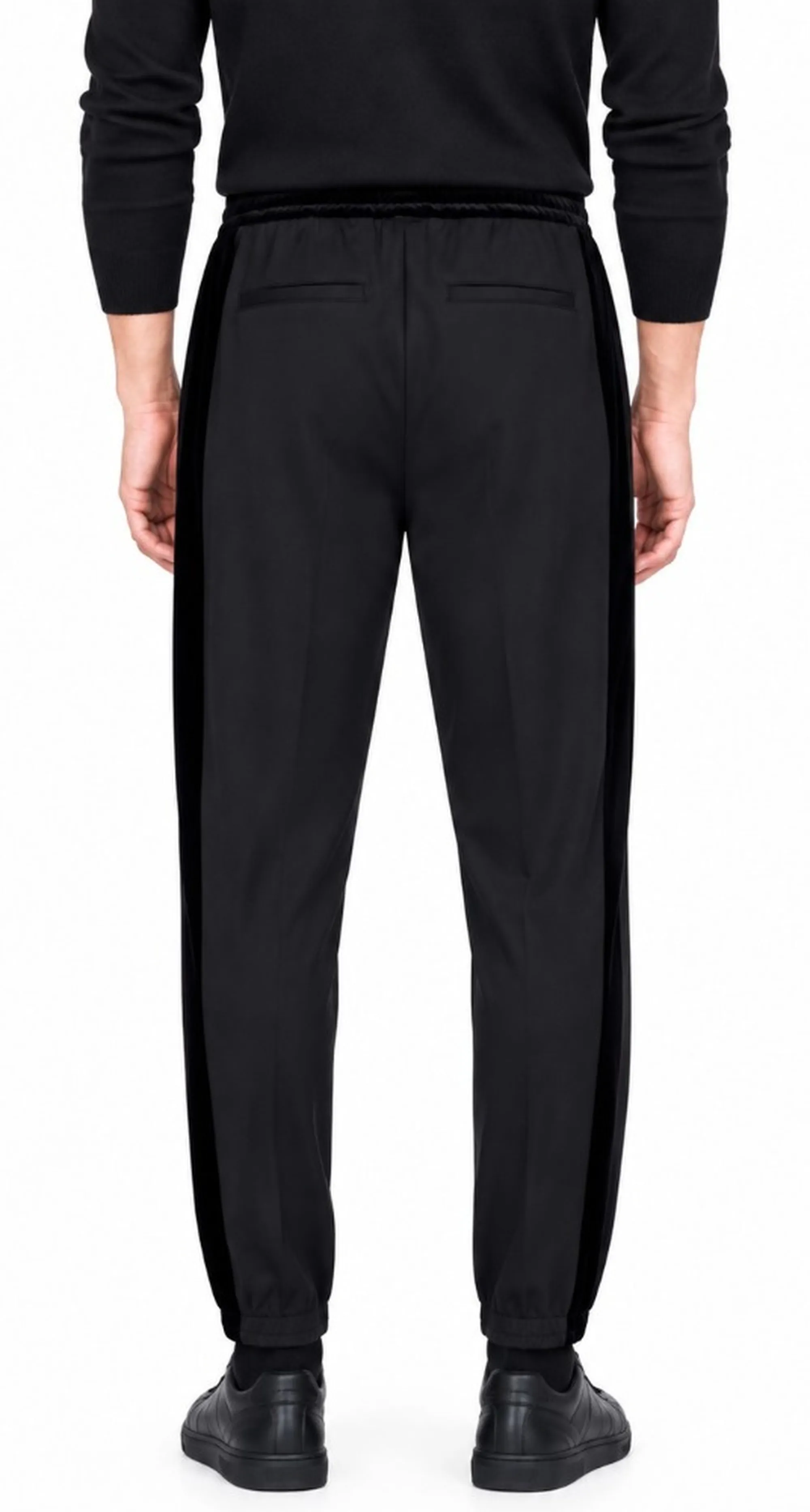 Armani Exchange B'Jogger Pants With Velvet Stripe' Black Xm002924Af19936 193259