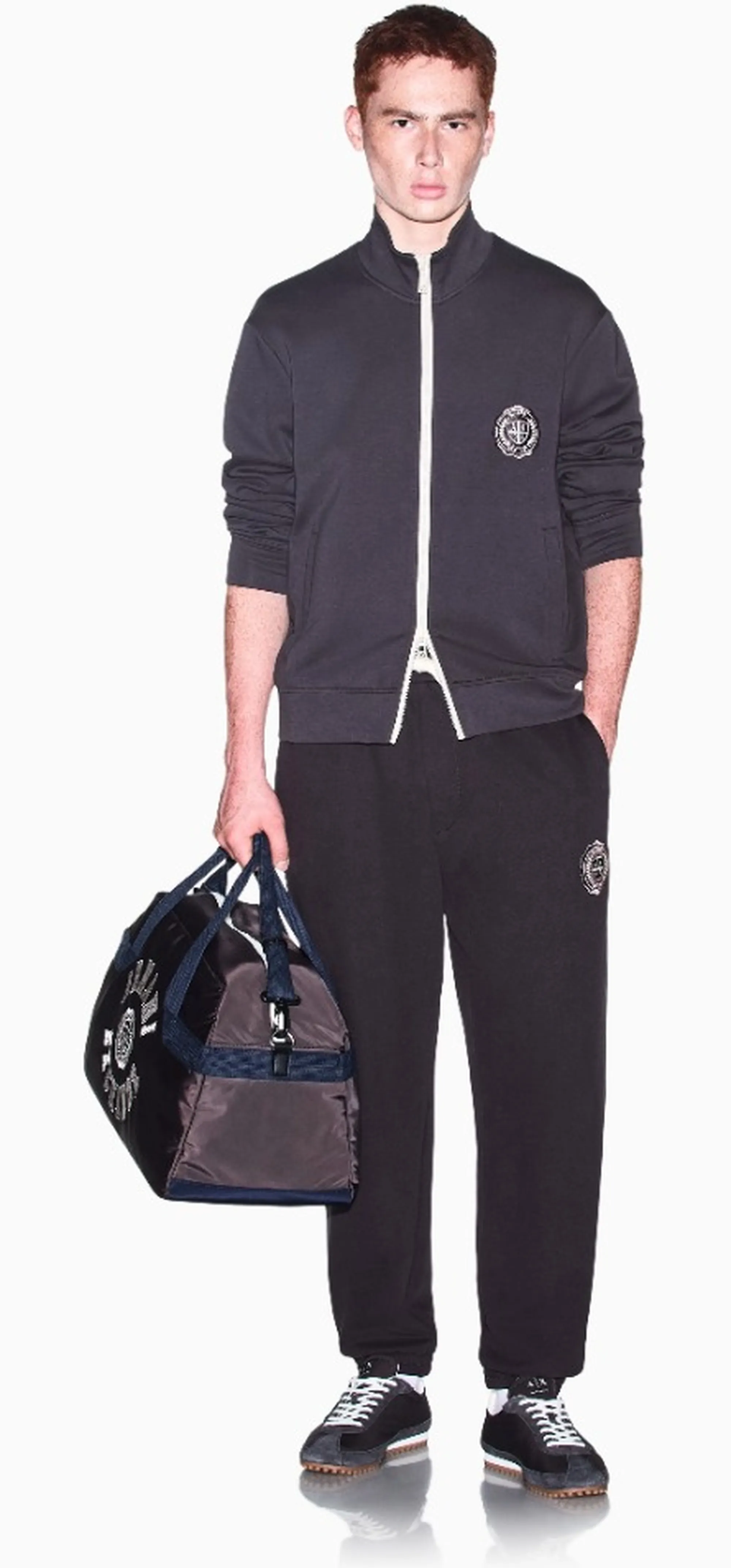 Armani Exchange B'Cotton Crossover Jogger Pants' Dark Brown Xm002914Af26047 193253