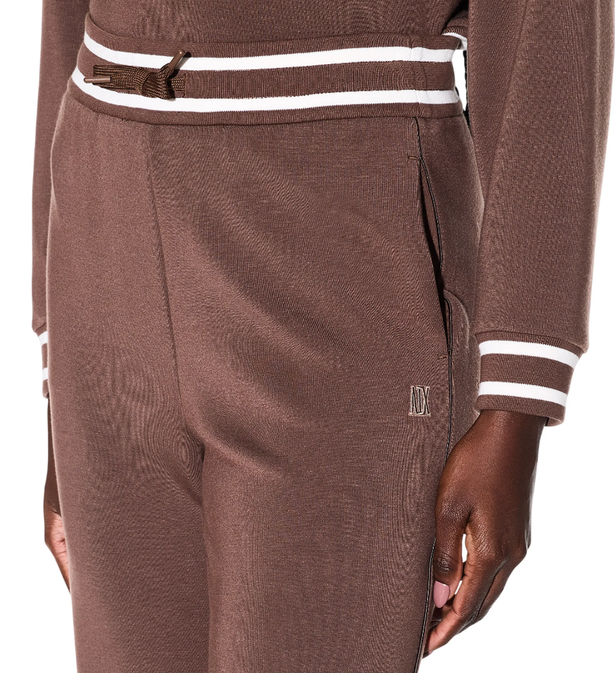 Armani Exchange B'Jogger Trousers In Technical Fabric' Brown Xw002073Af10804 175830