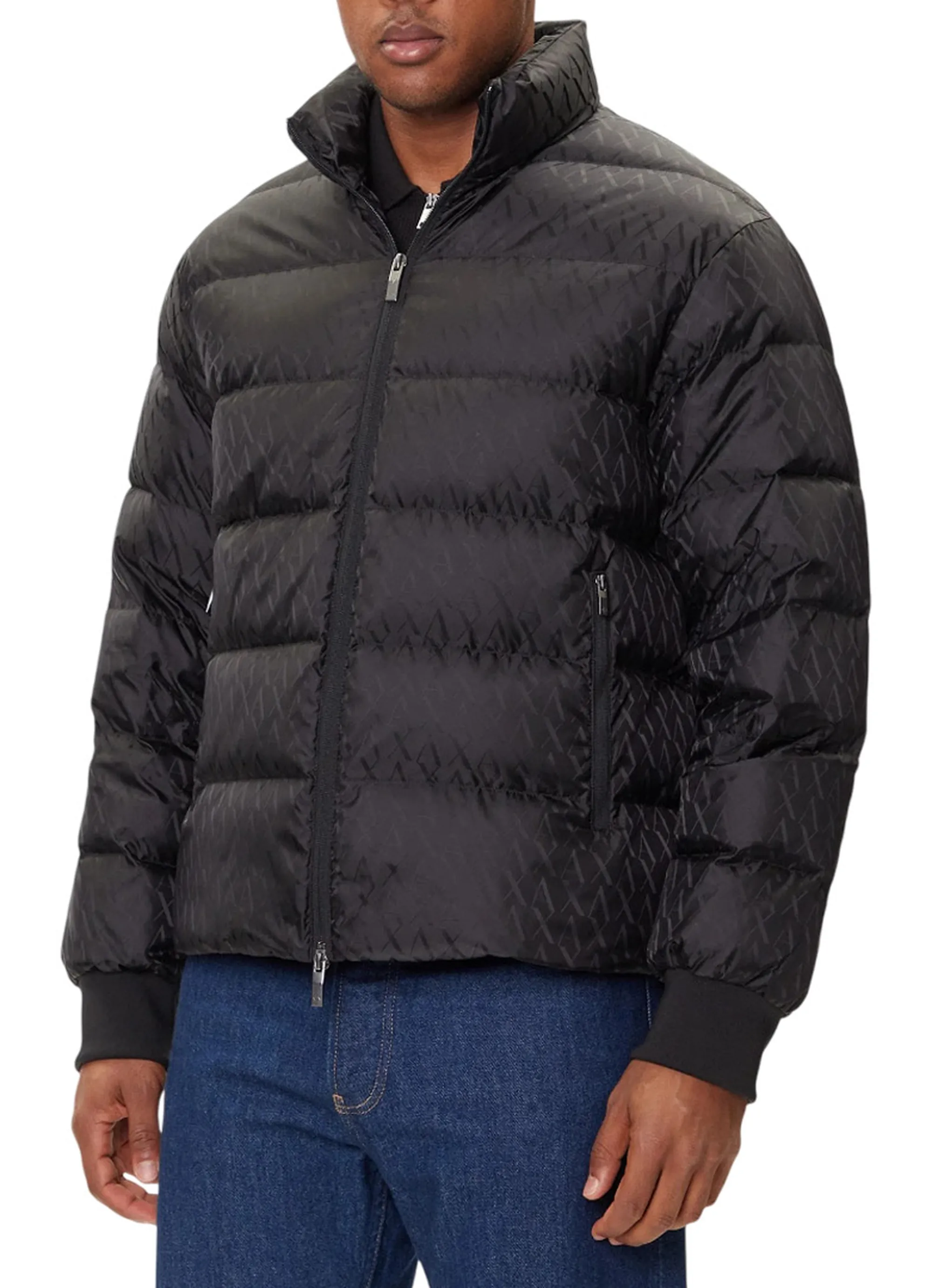 Armani Exchange B'Down Filled Comforter' Black Xm001580Af16628 162483