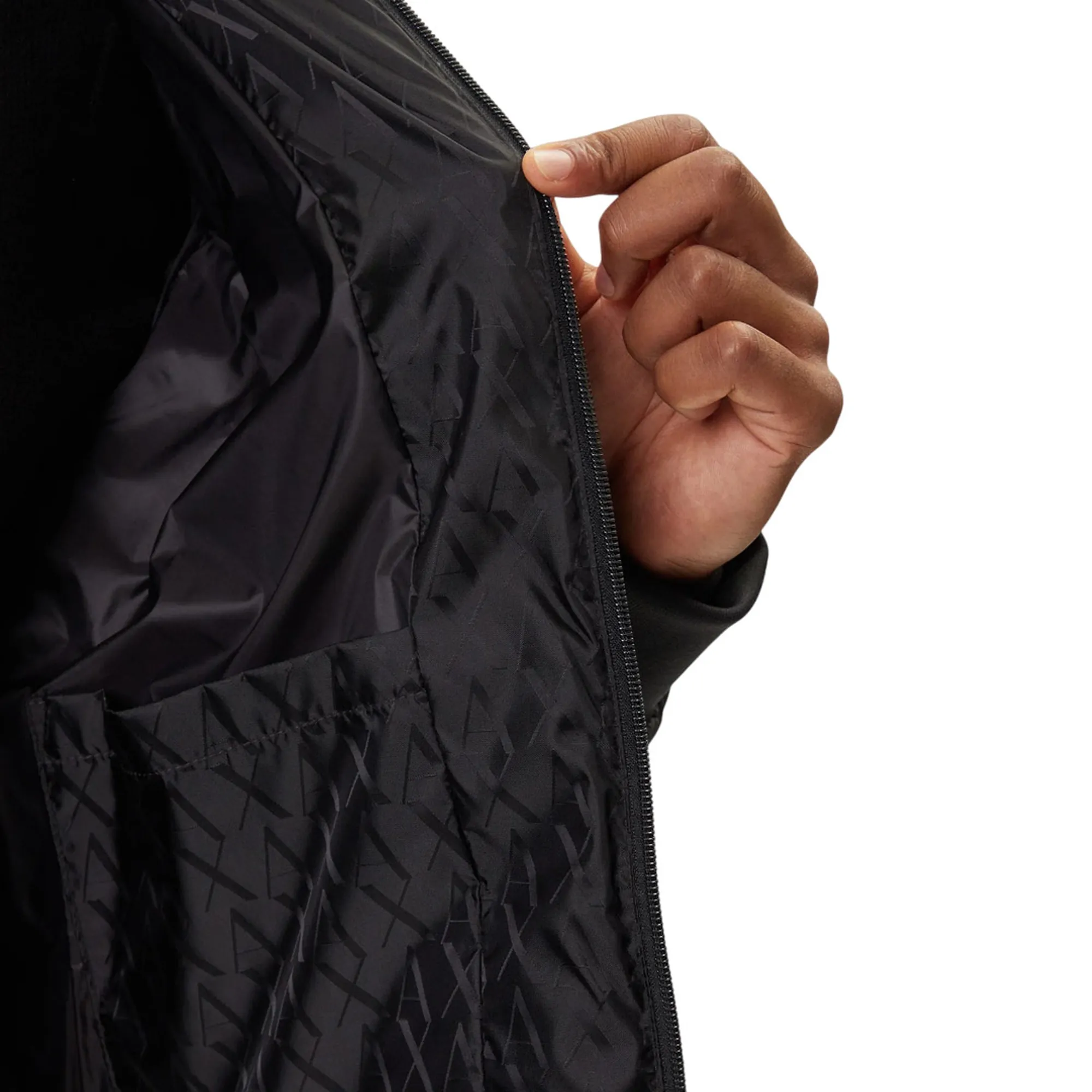 Armani Exchange B'Down Filled Comforter' Black Xm001580Af16628 162491