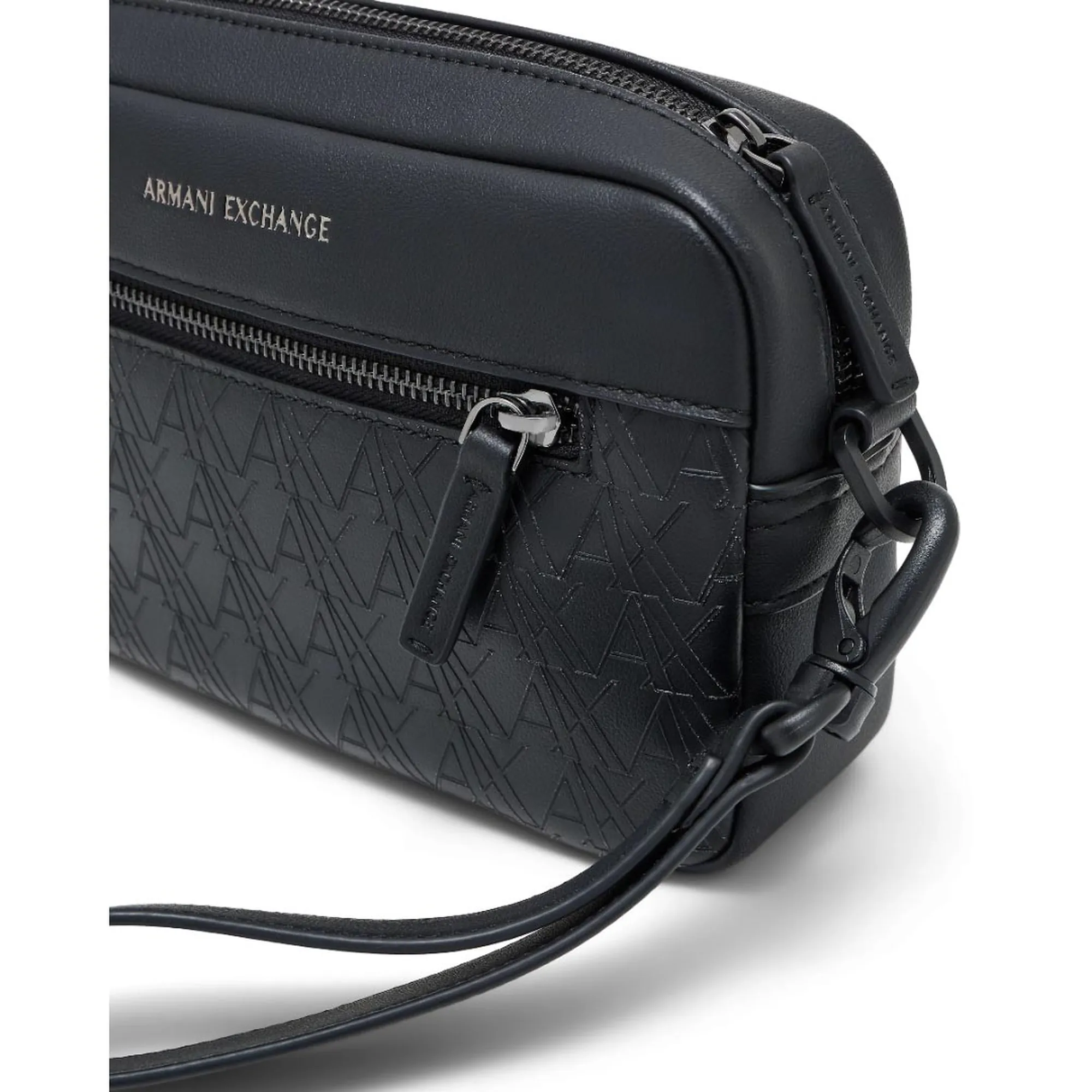 Armani Exchange Pochette Effetto Pelle Con Logo In Rilievo Nero Xm003583Af26662 194669