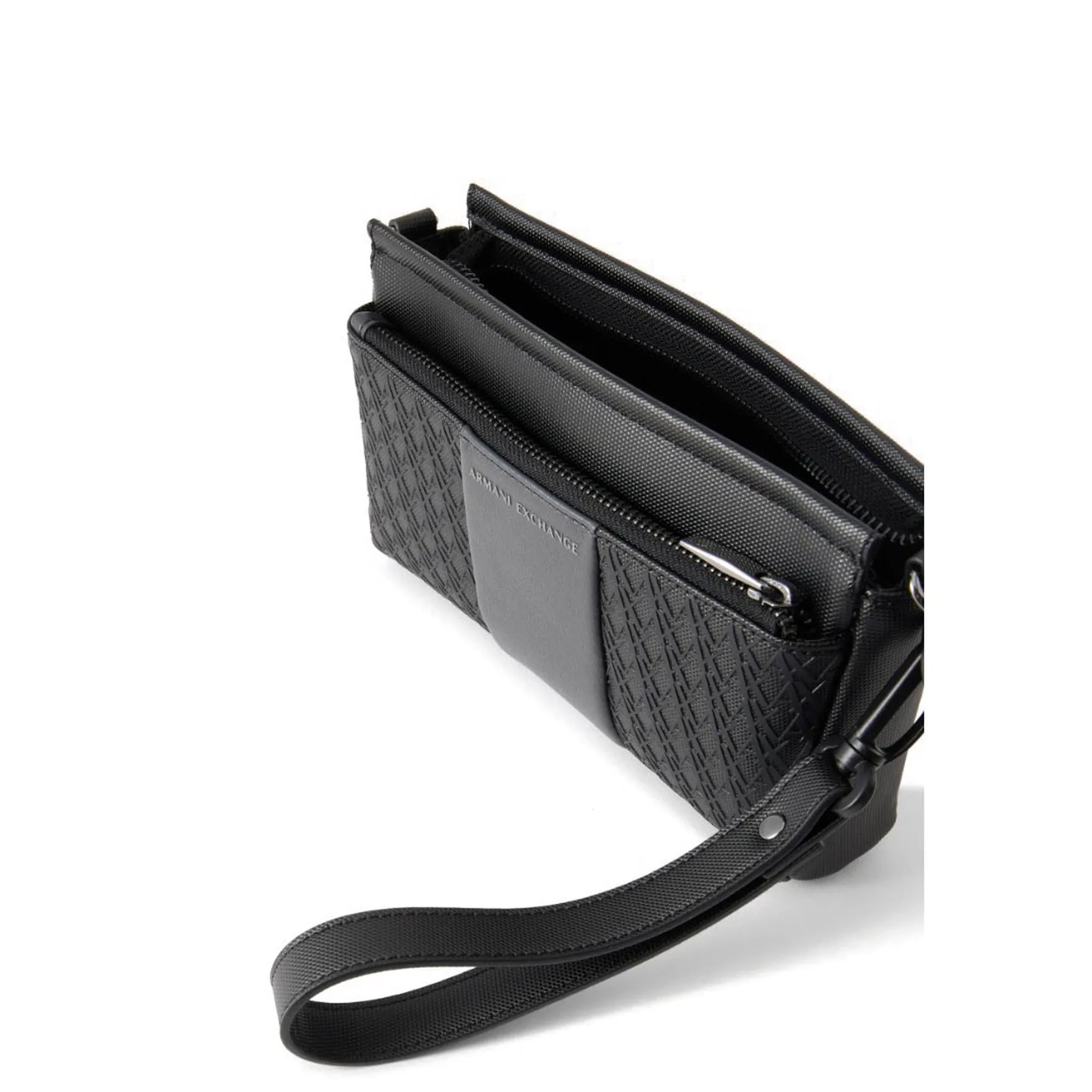 Armani Exchange Pochette Logo All Over Nero Xm003285Af26691 194696