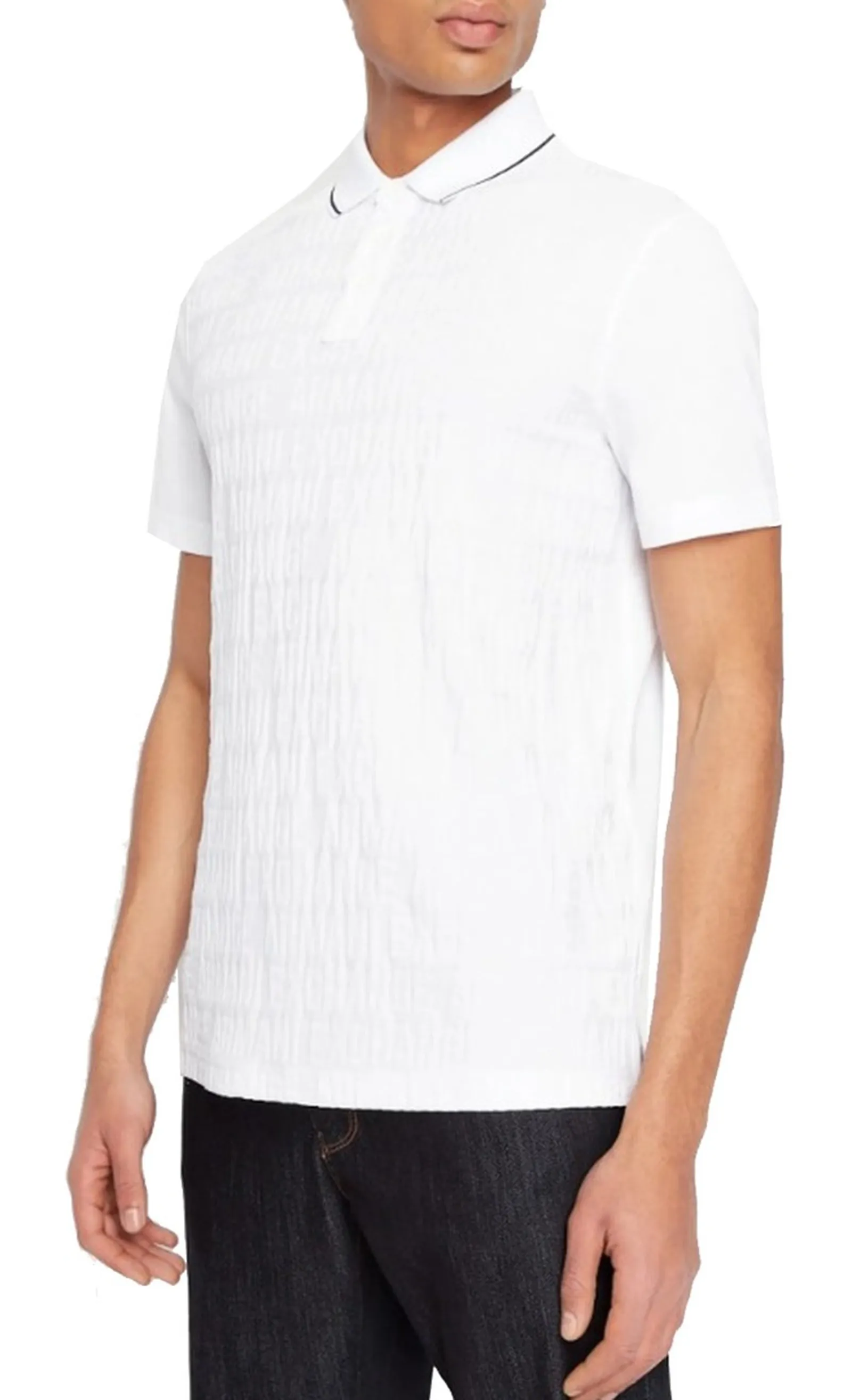 Armani Exchange Polo Bianco 3Rzffezj2Zz 80944