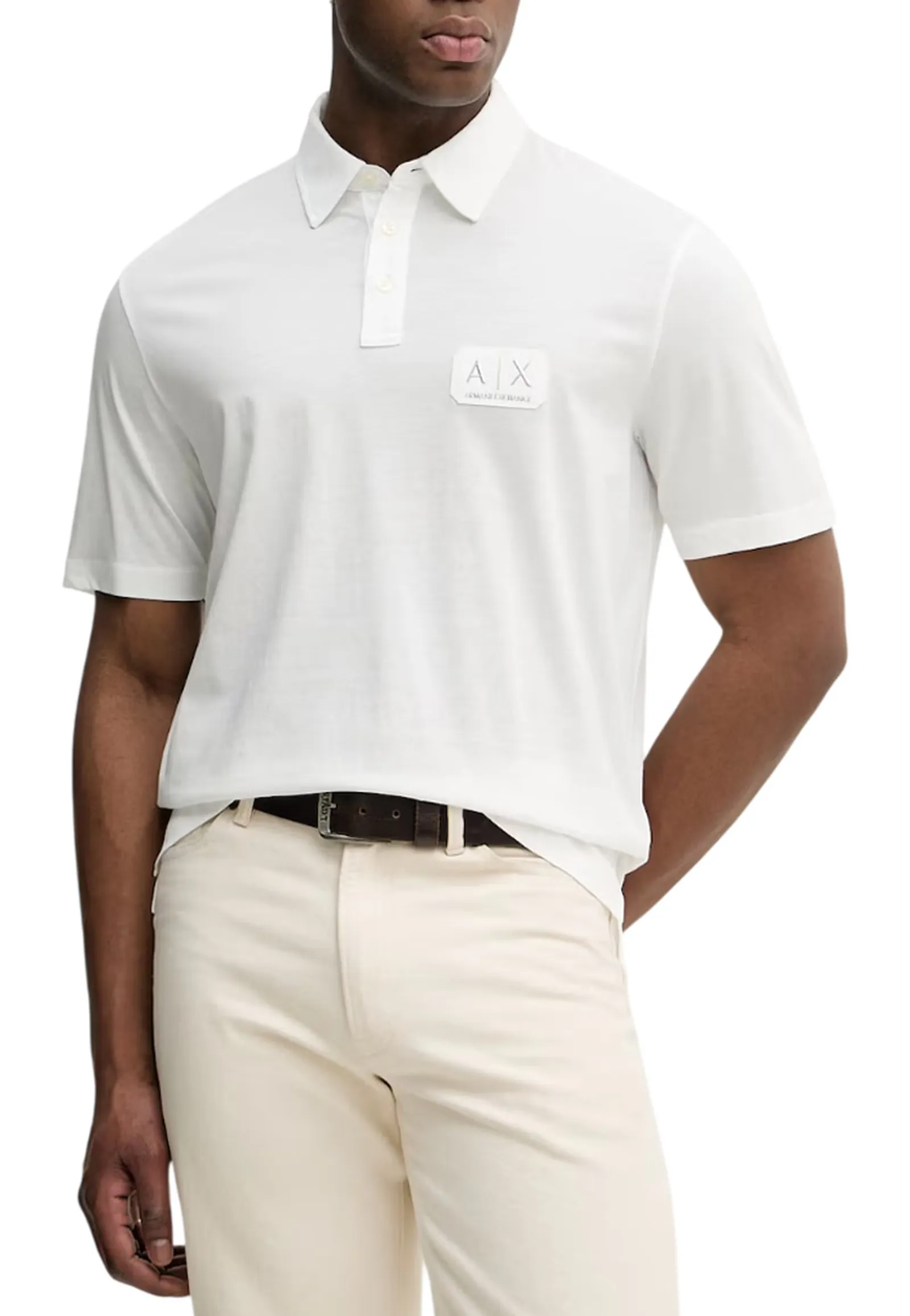 Armani Exchange Polo Bianco Xm002232Af10364 180290