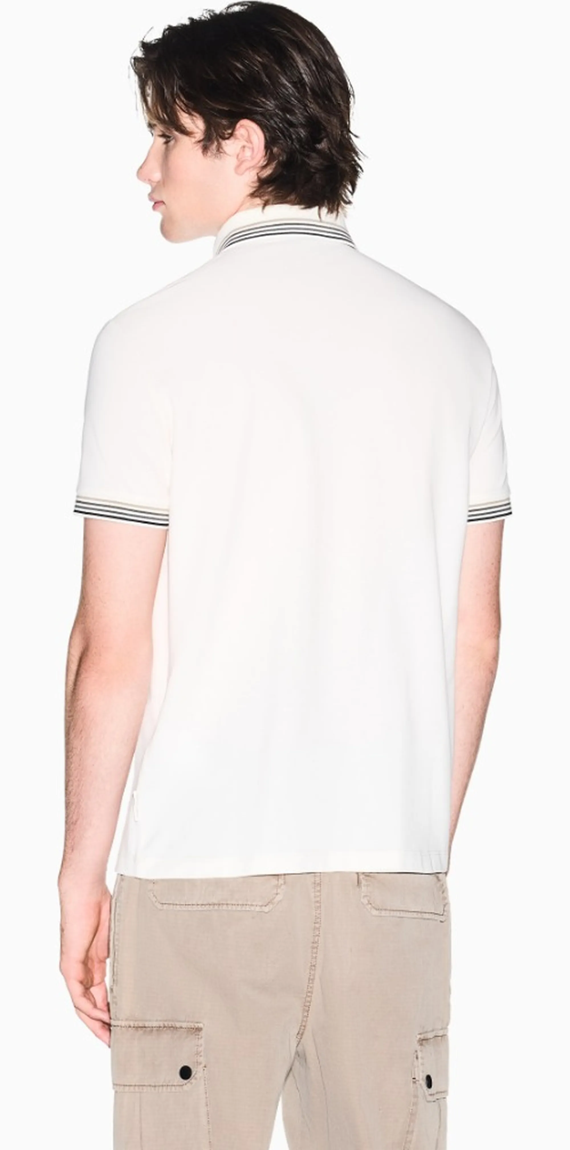 Armani Exchange B'Polo ' White Xm002326Af13026 181342