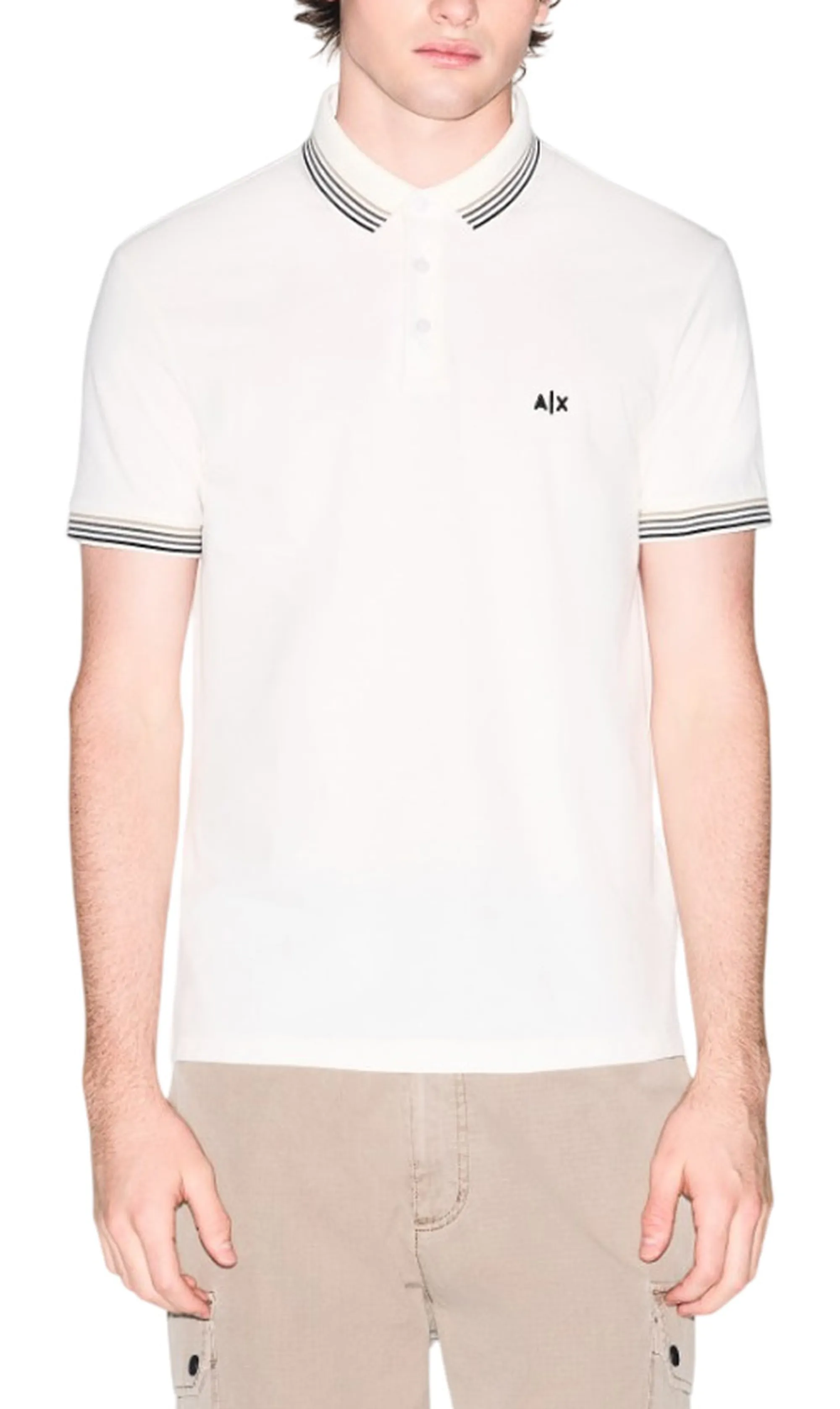 Armani Exchange Polo Bianco Xm002326Af13026 181416