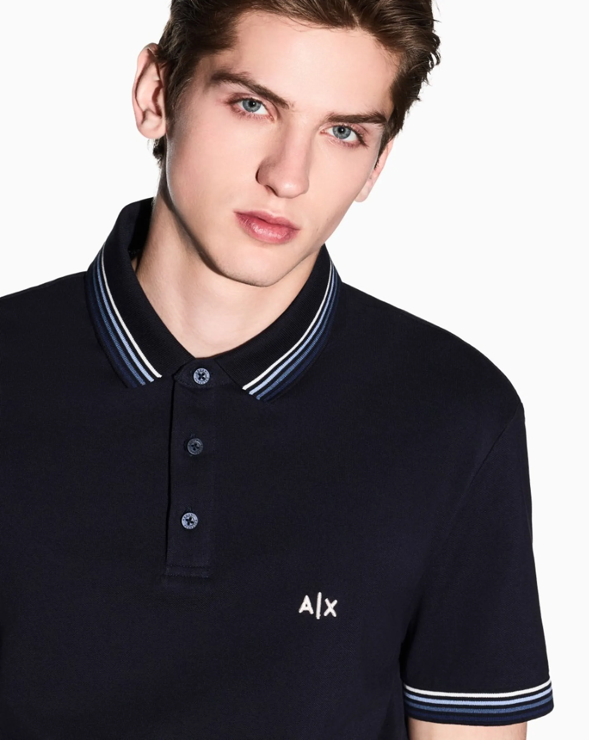 Armani Exchange B'Polo ' Blu Xm002326Af13026 181336