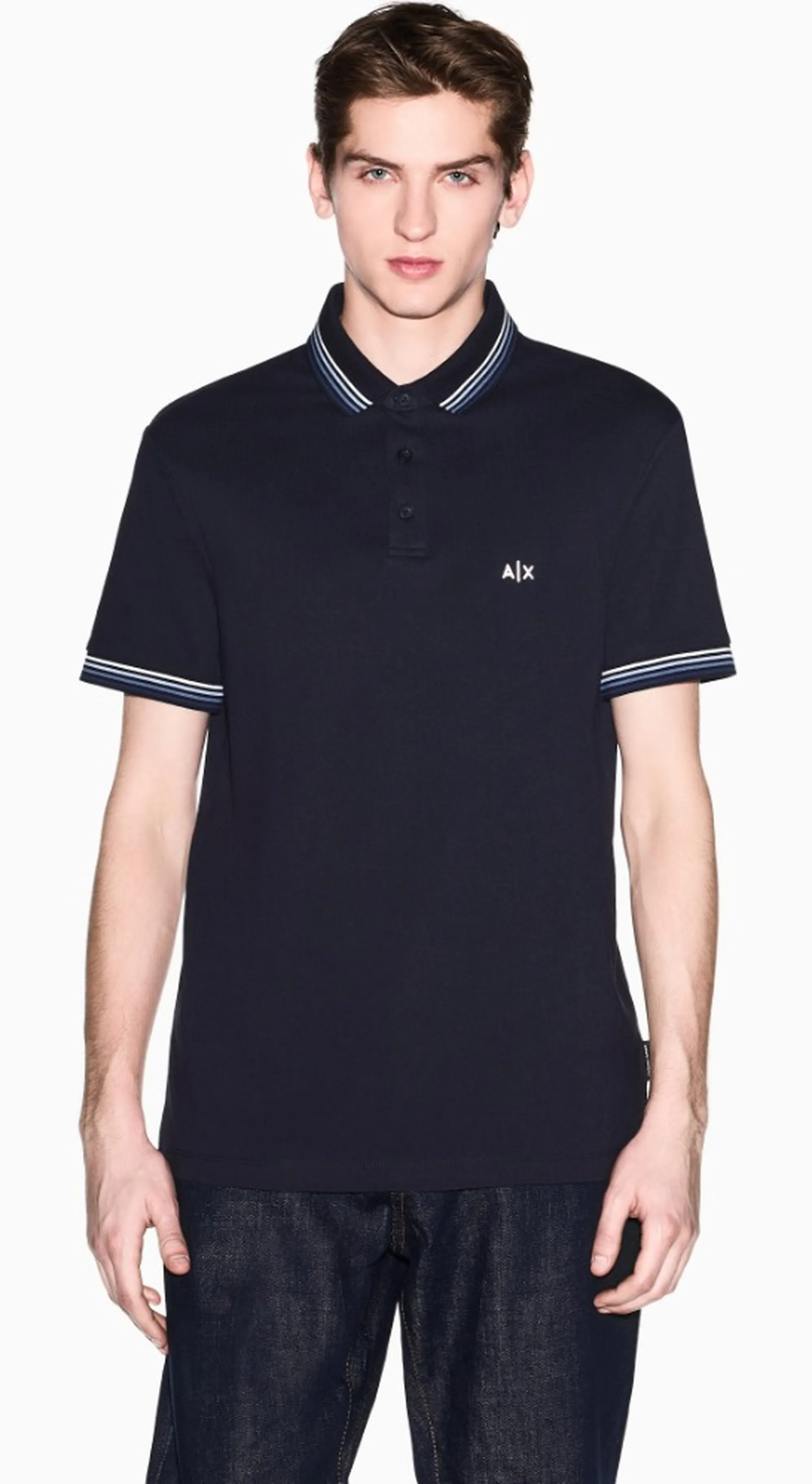 Armani Exchange B'Polo ' Blu Xm002326Af13026 181337