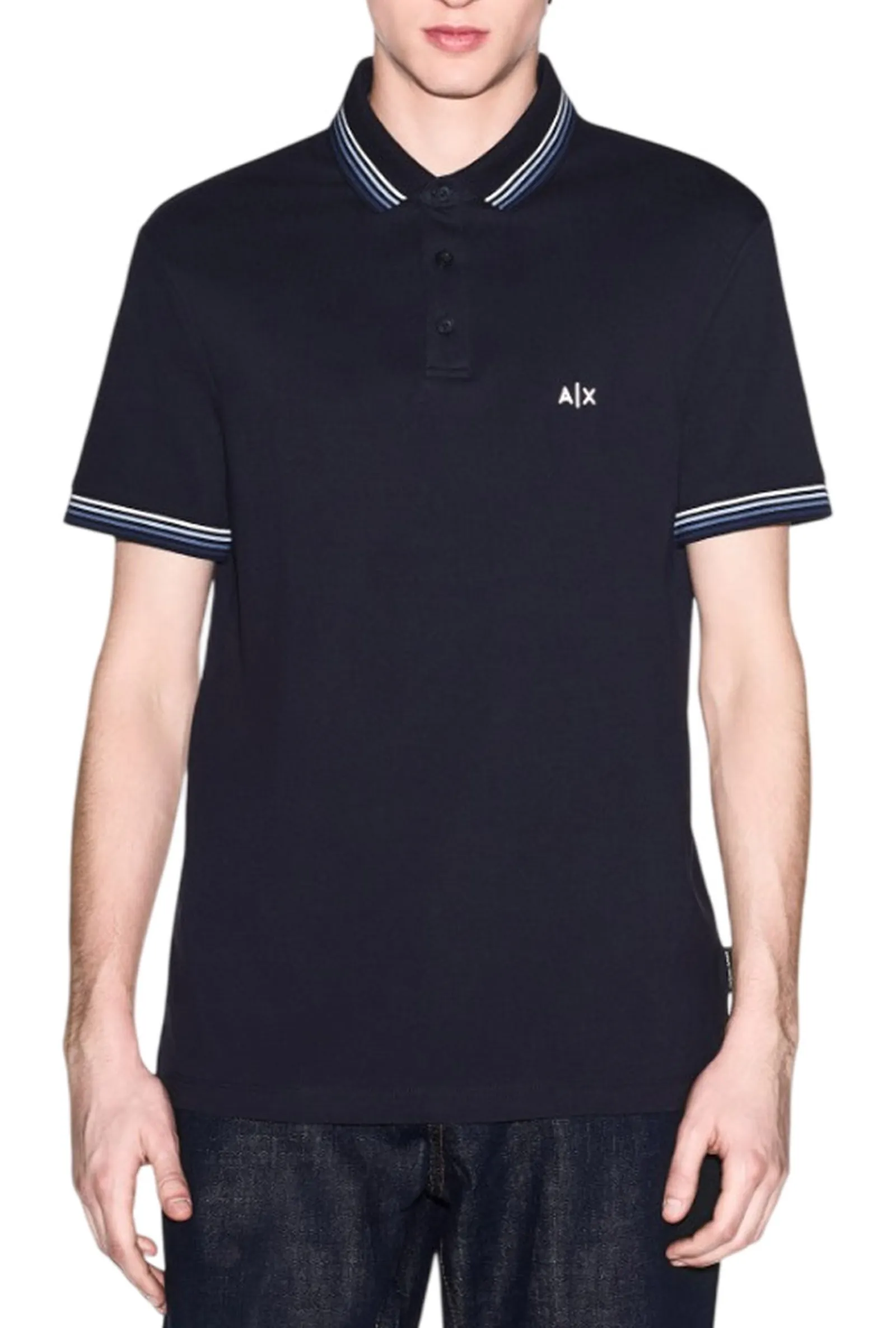 Armani Exchange Polo Blu Xm002326Af13026 181413