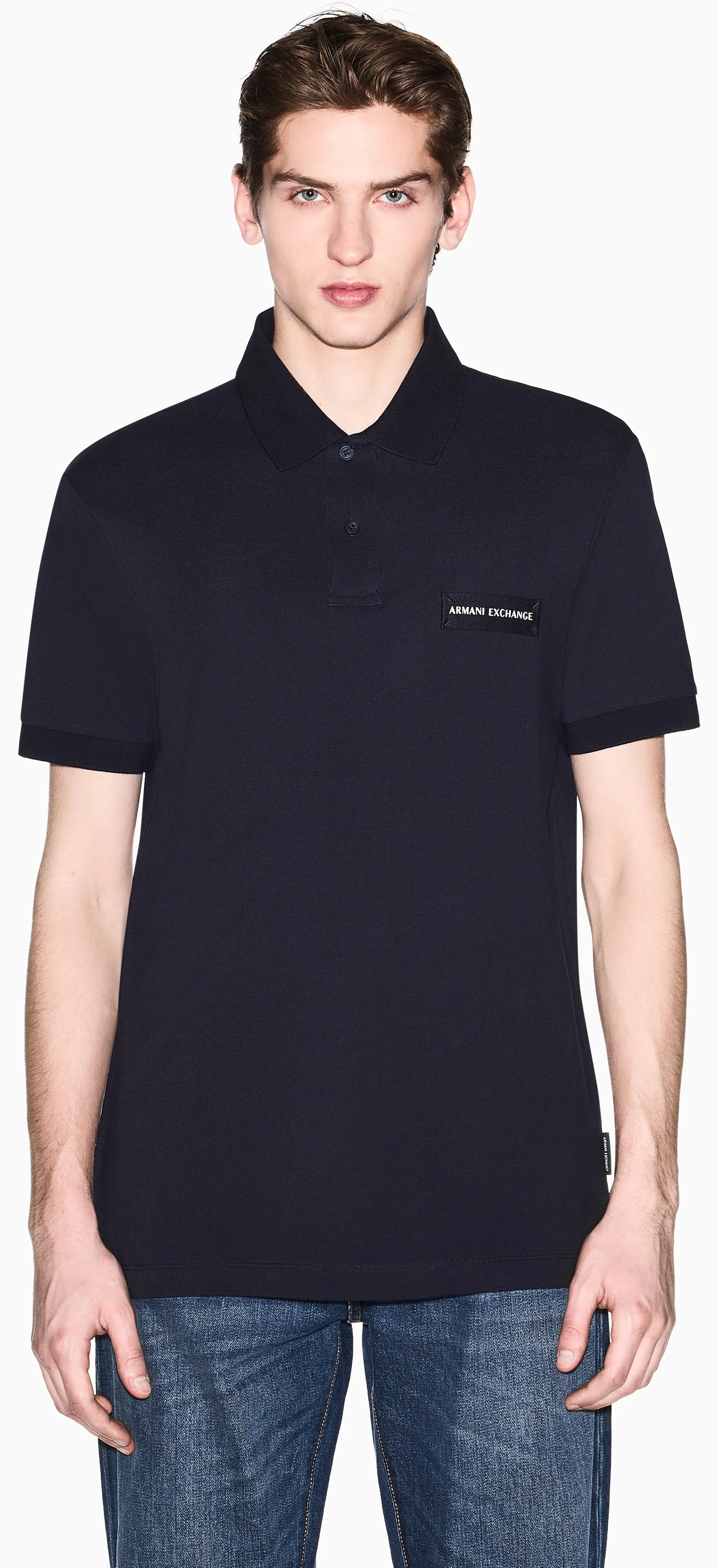 Armani Exchange Polo Blu Xm002390Af13026 174887