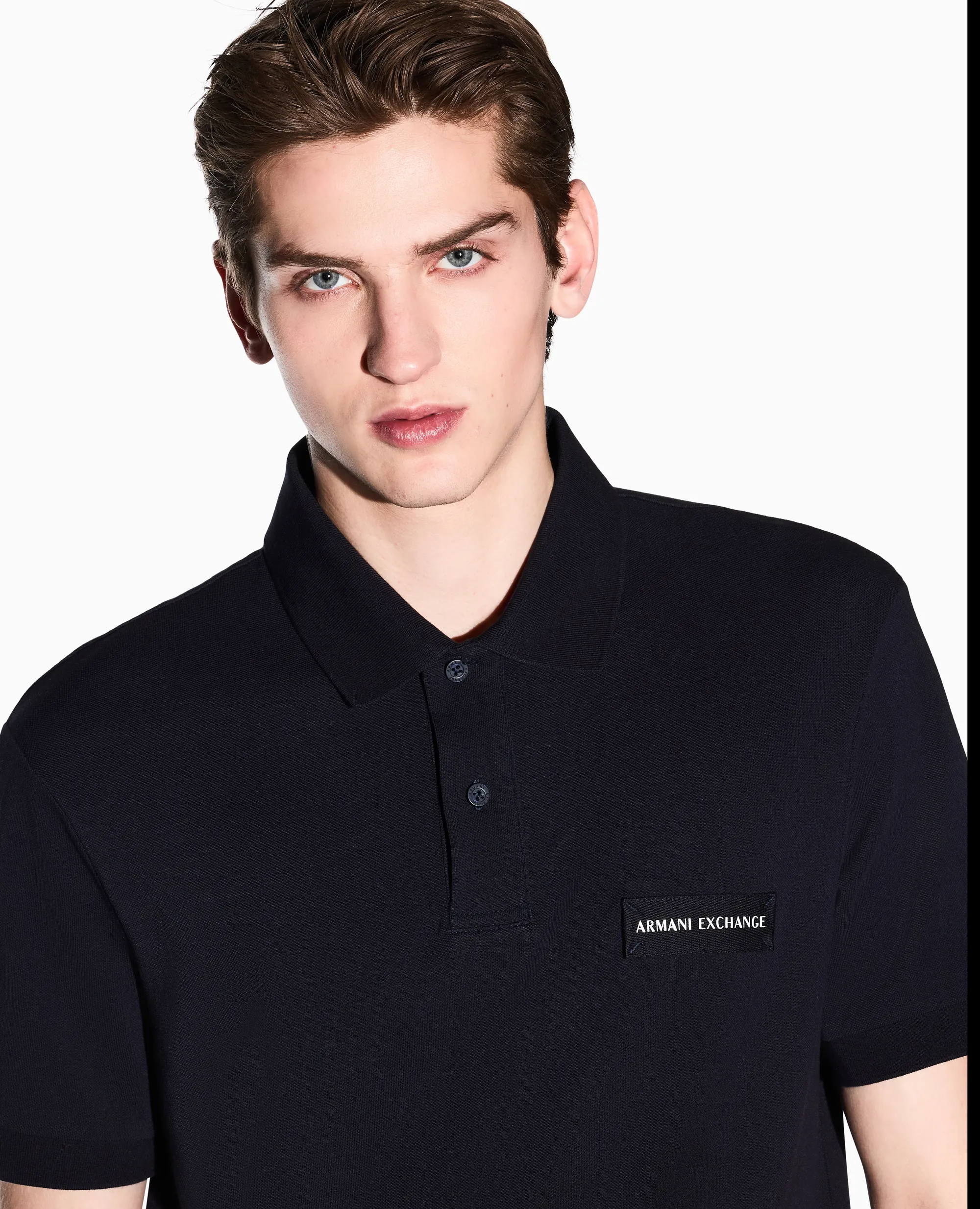 Armani Exchange Polo Blu Xm002390Af13026 174888