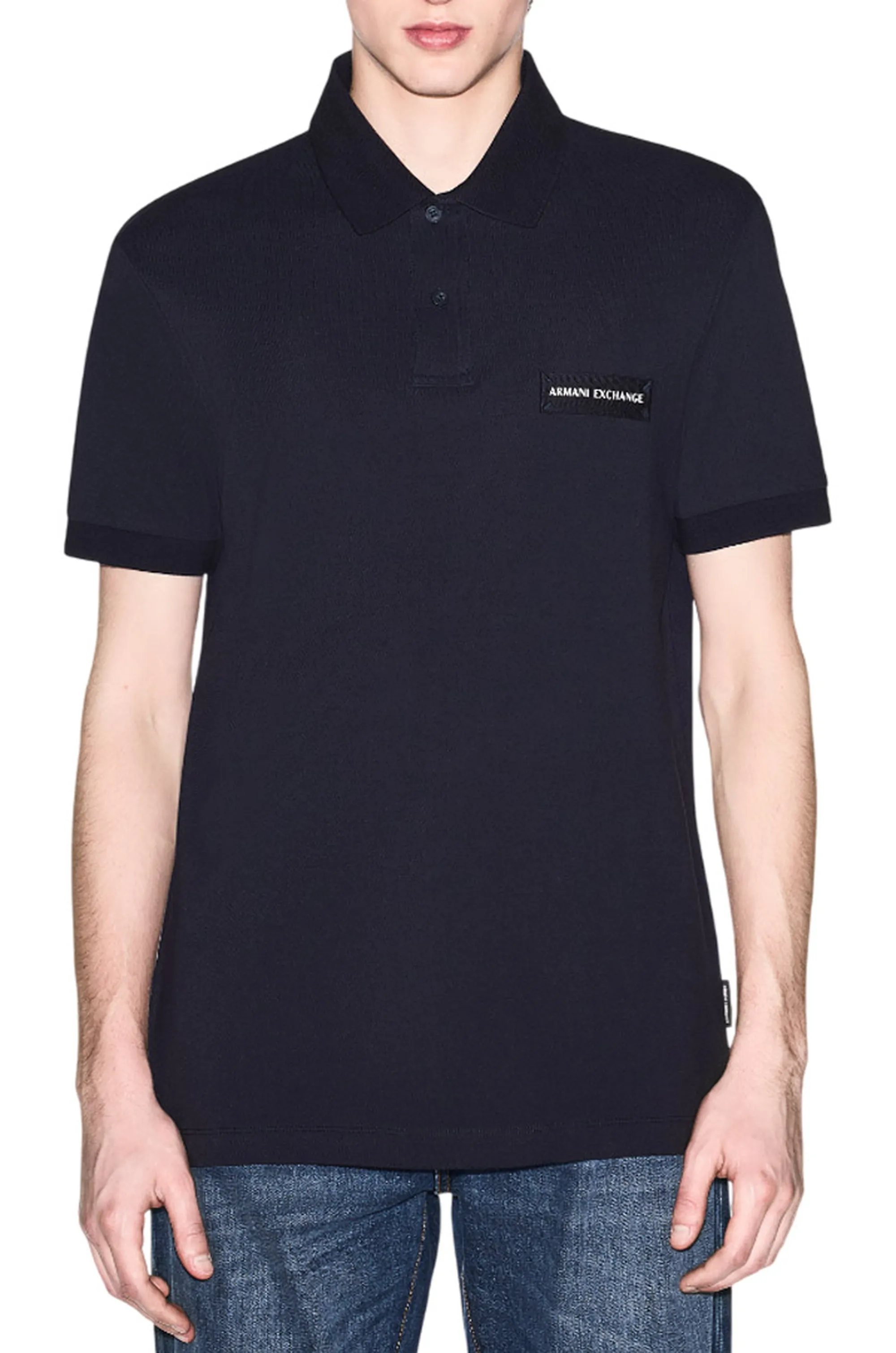 Armani Exchange B'Polo Shirt' Blue Xm002390Af13026 179271