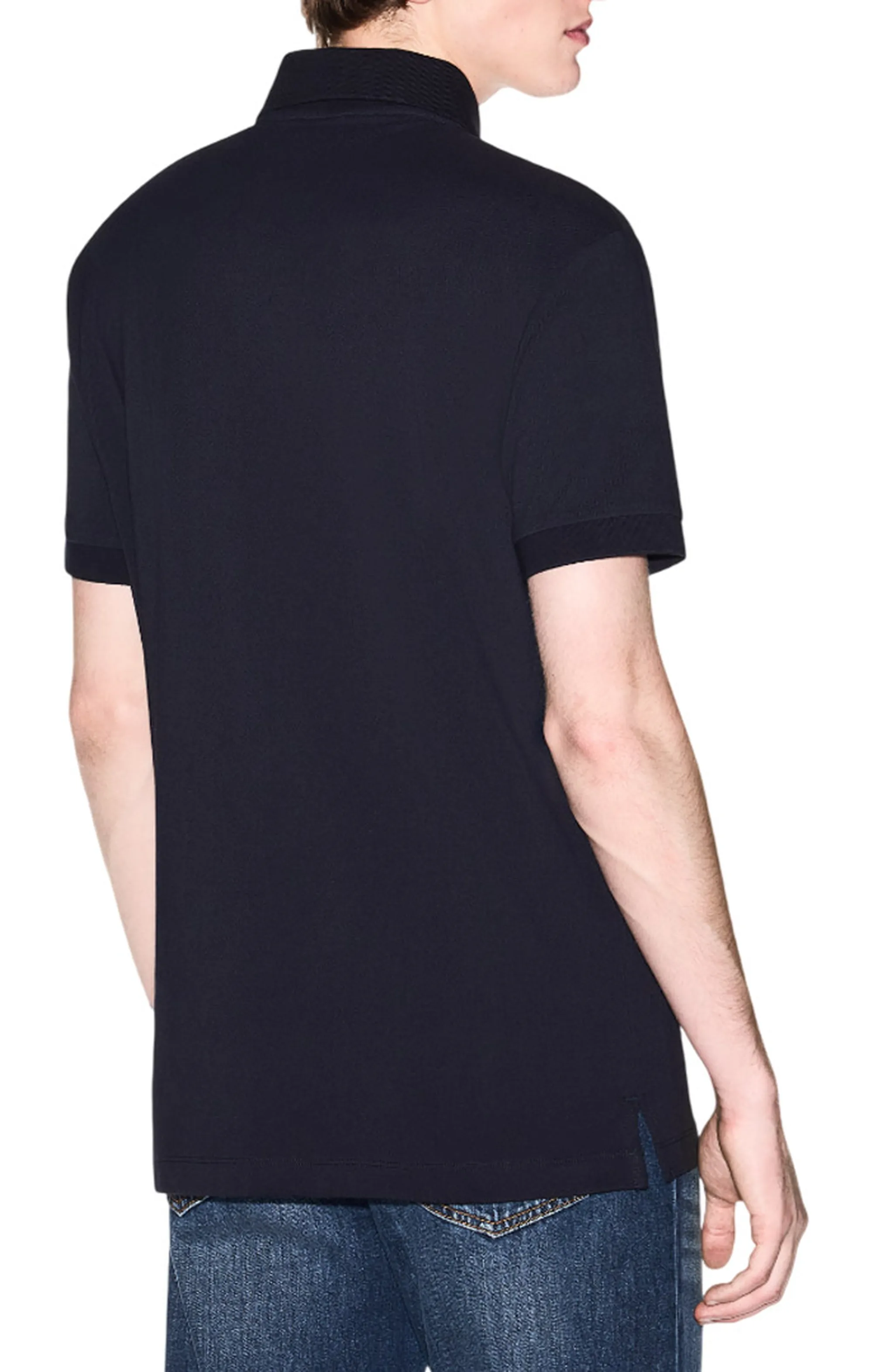 Armani Exchange B'Polo Shirt' Blue Xm002390Af13026 179274