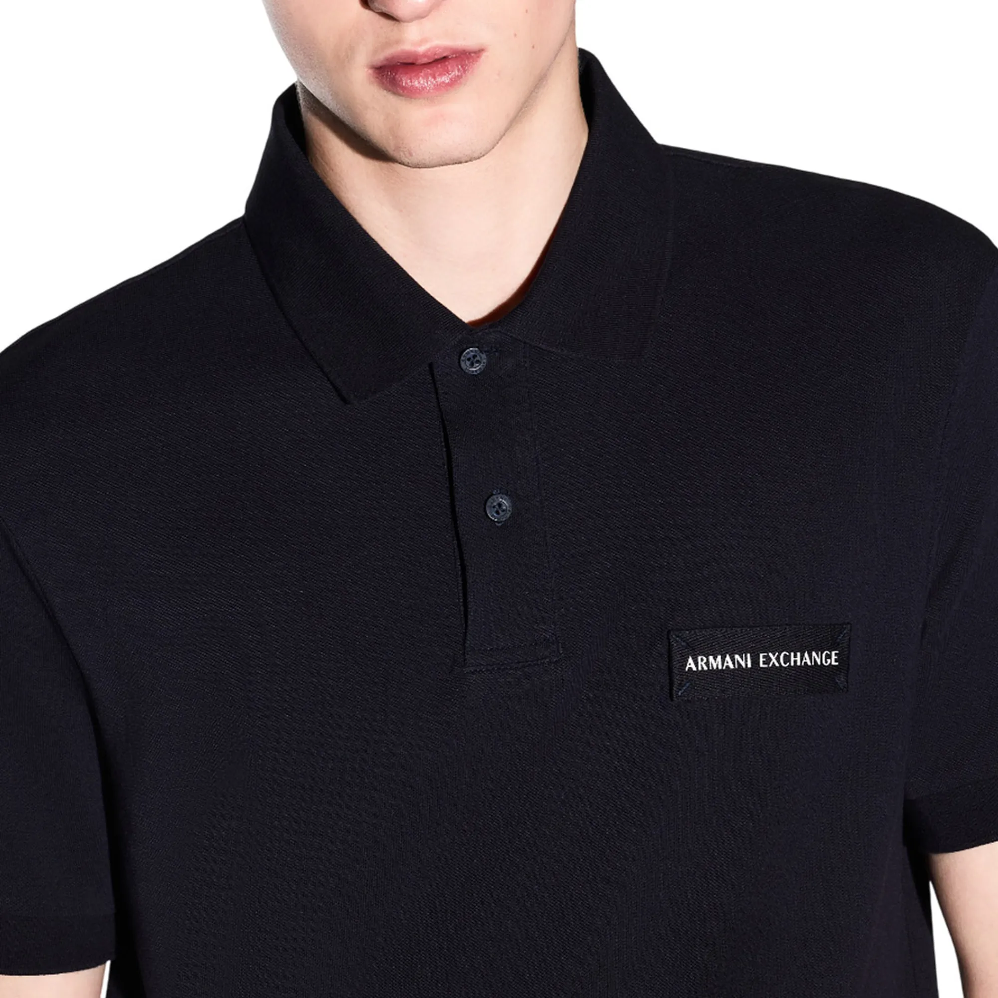 Armani Exchange B'Polo Shirt' Blue Xm002390Af13026 179282