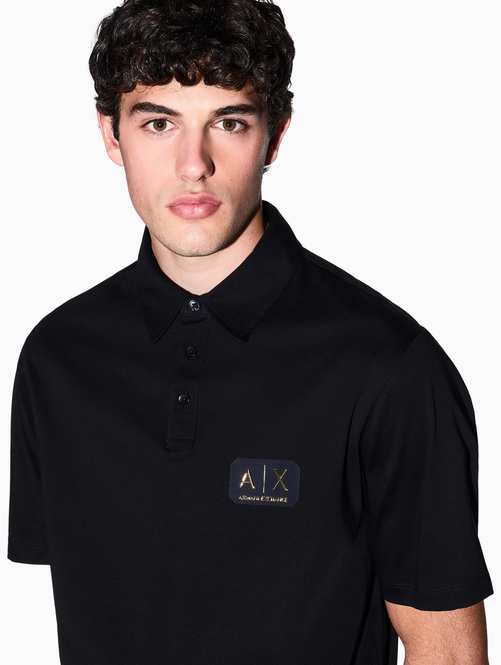 Armani Exchange Polo Nero Xm002232Af10364 175145