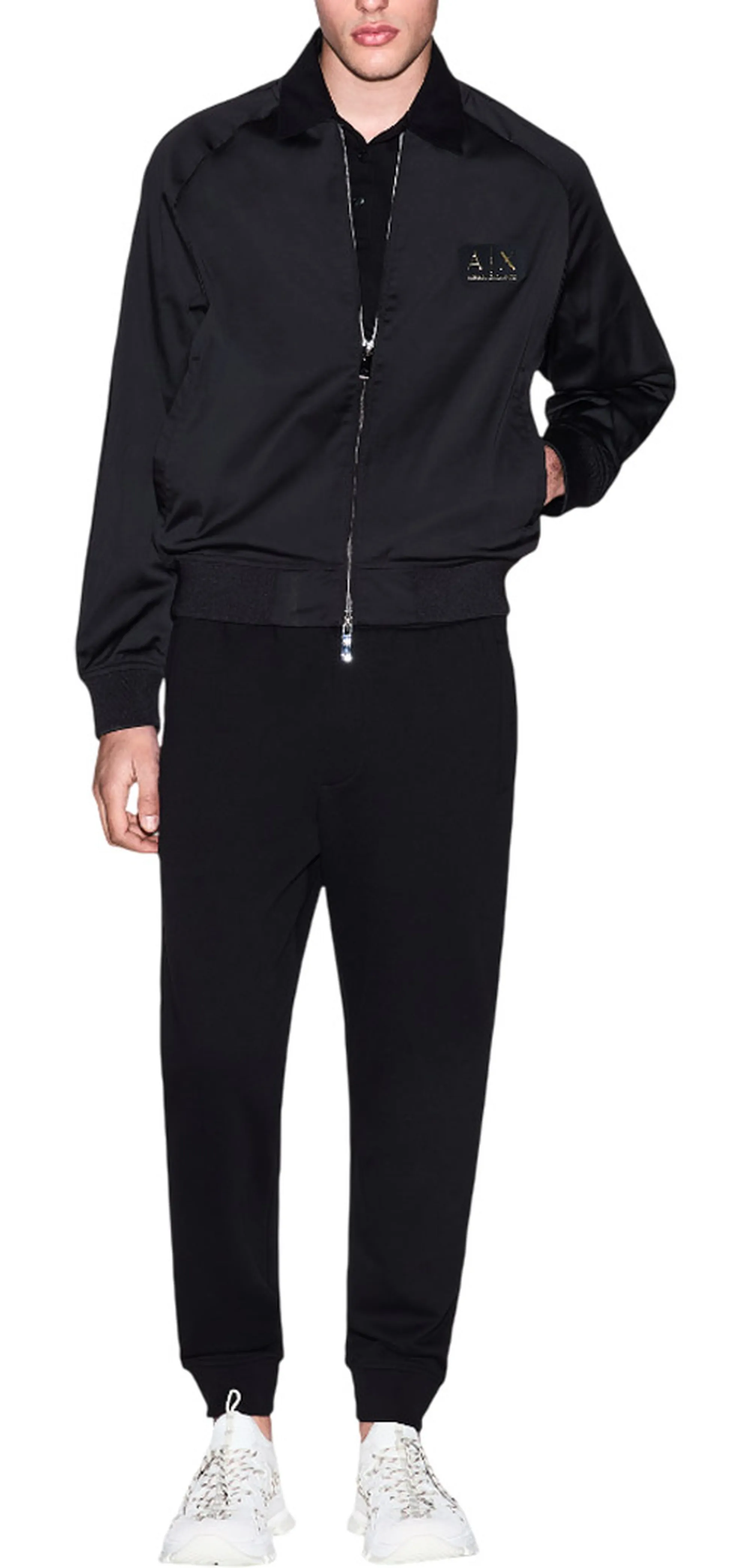 Armani Exchange B'Polo Shirt' Black Xm002232Af10364 180306