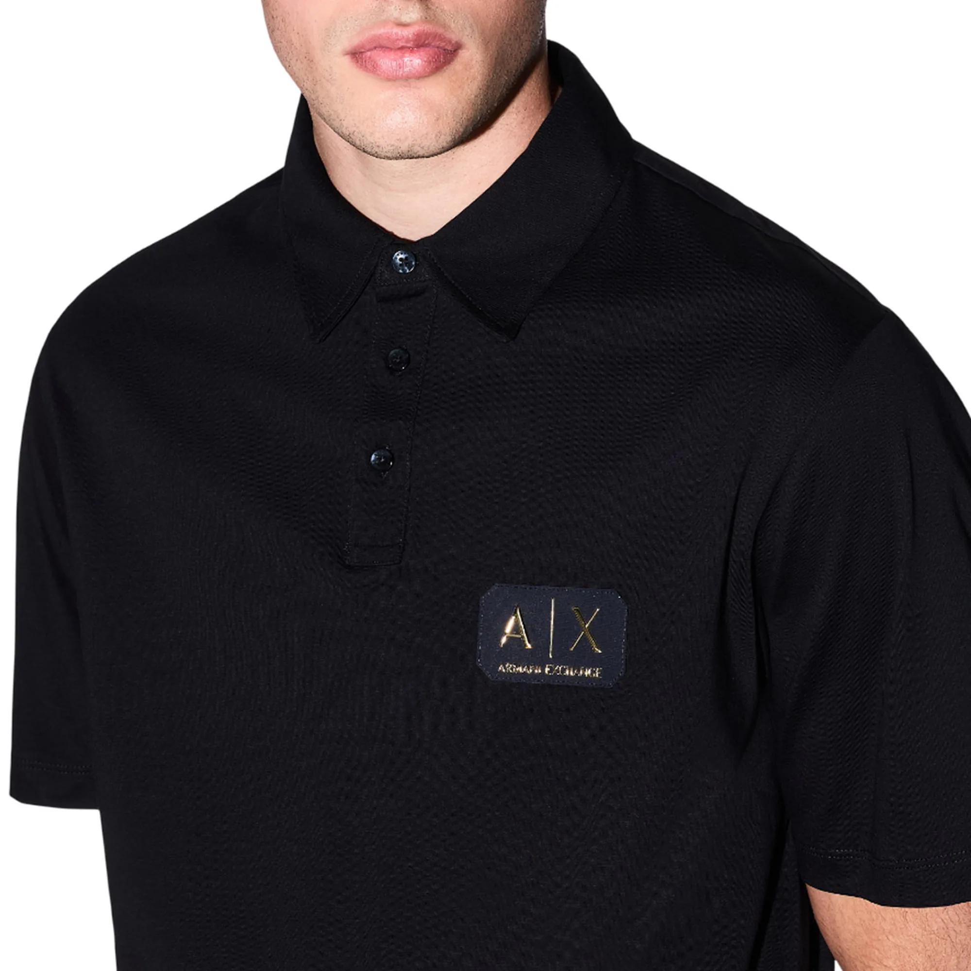 Armani Exchange B'Polo Shirt' Black Xm002232Af10364 180308