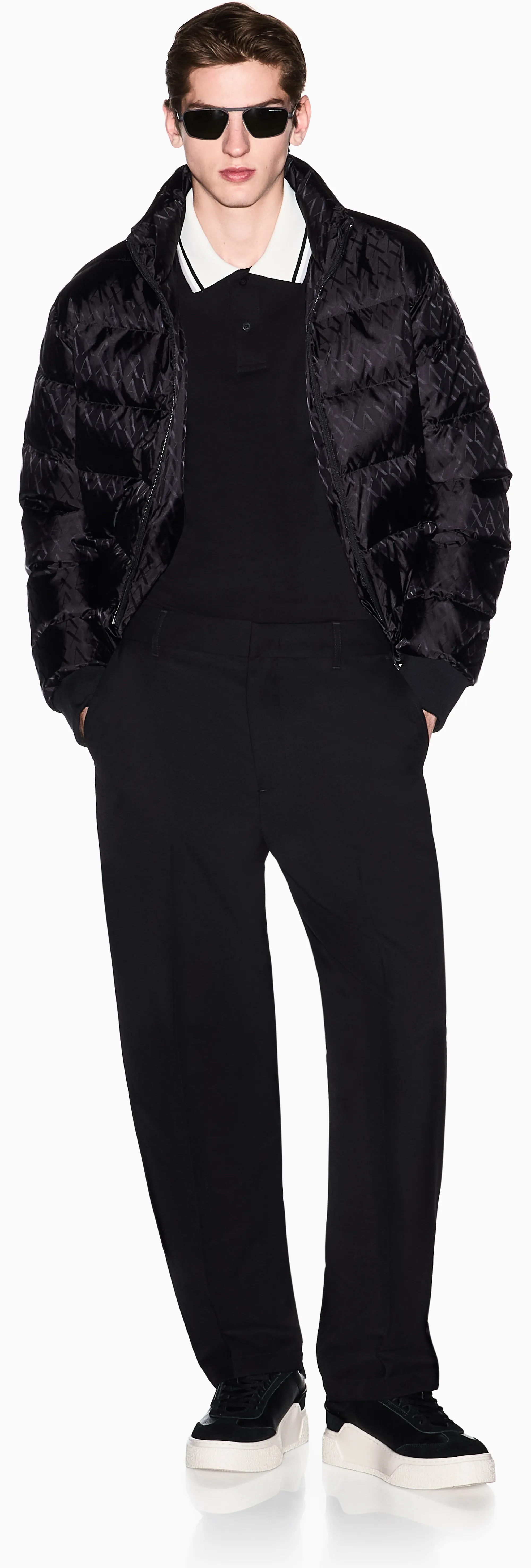 Armani Exchange Polo Nero Xm002350Af10366 174847