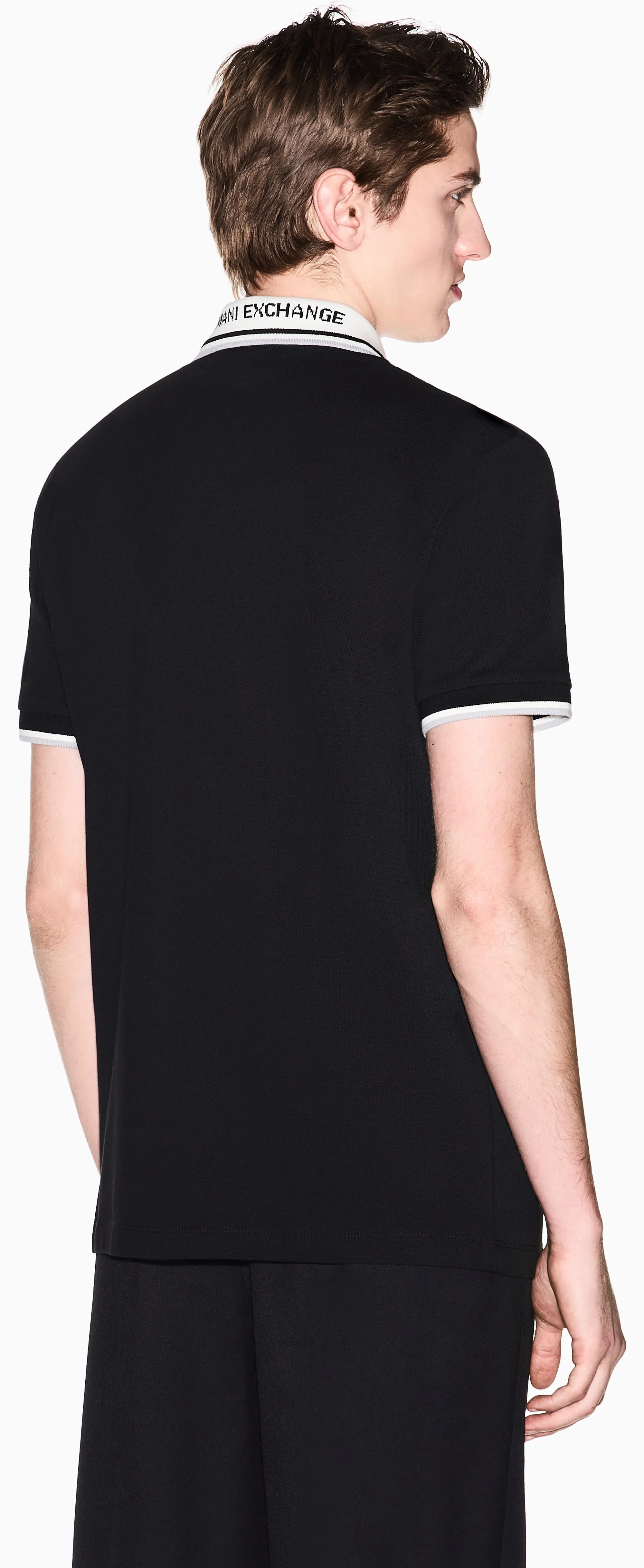 Armani Exchange Polo Nero Xm002350Af10366 174849