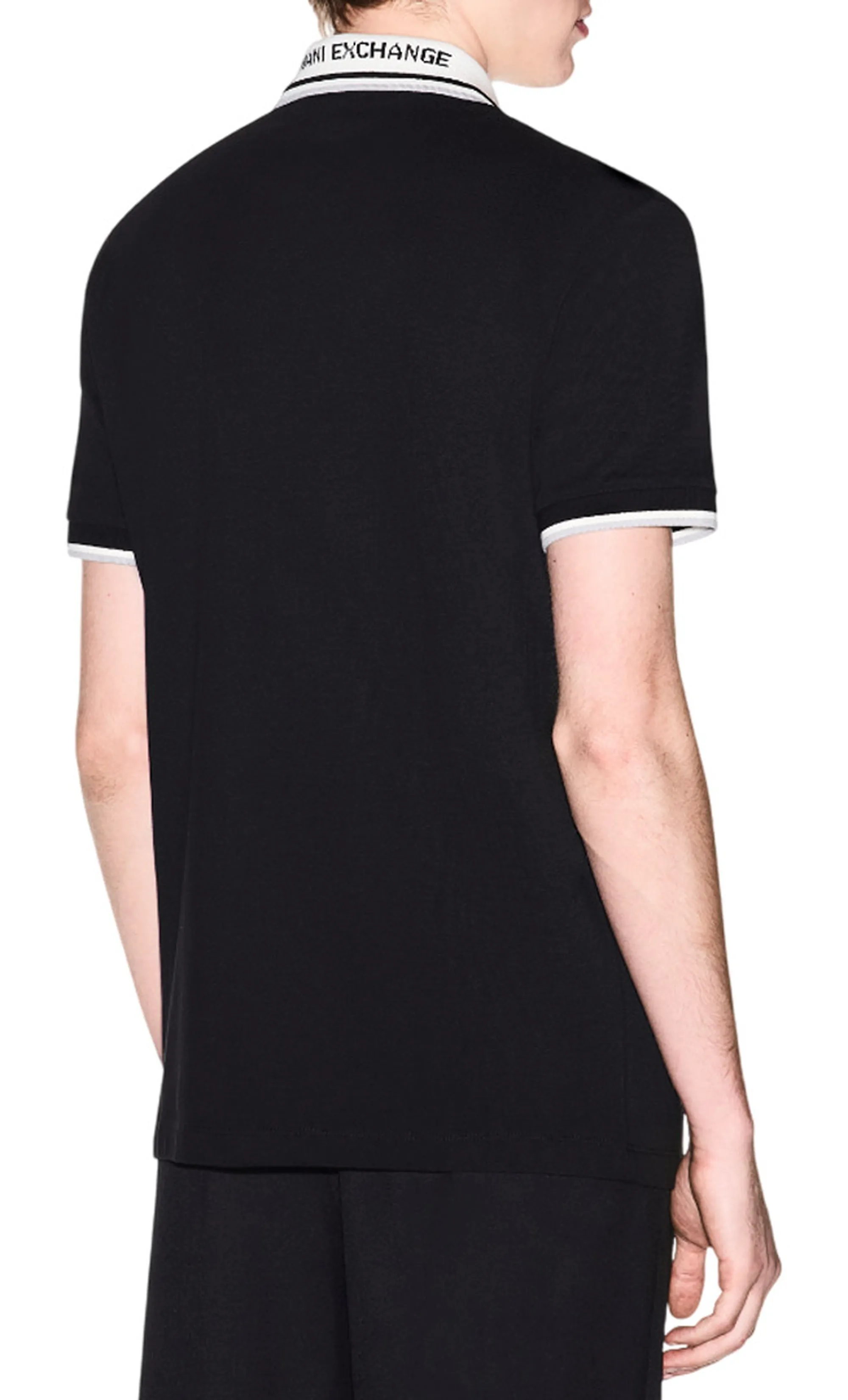 Armani Exchange B'Polo Shirt' Black Xm002350Af10366 179888