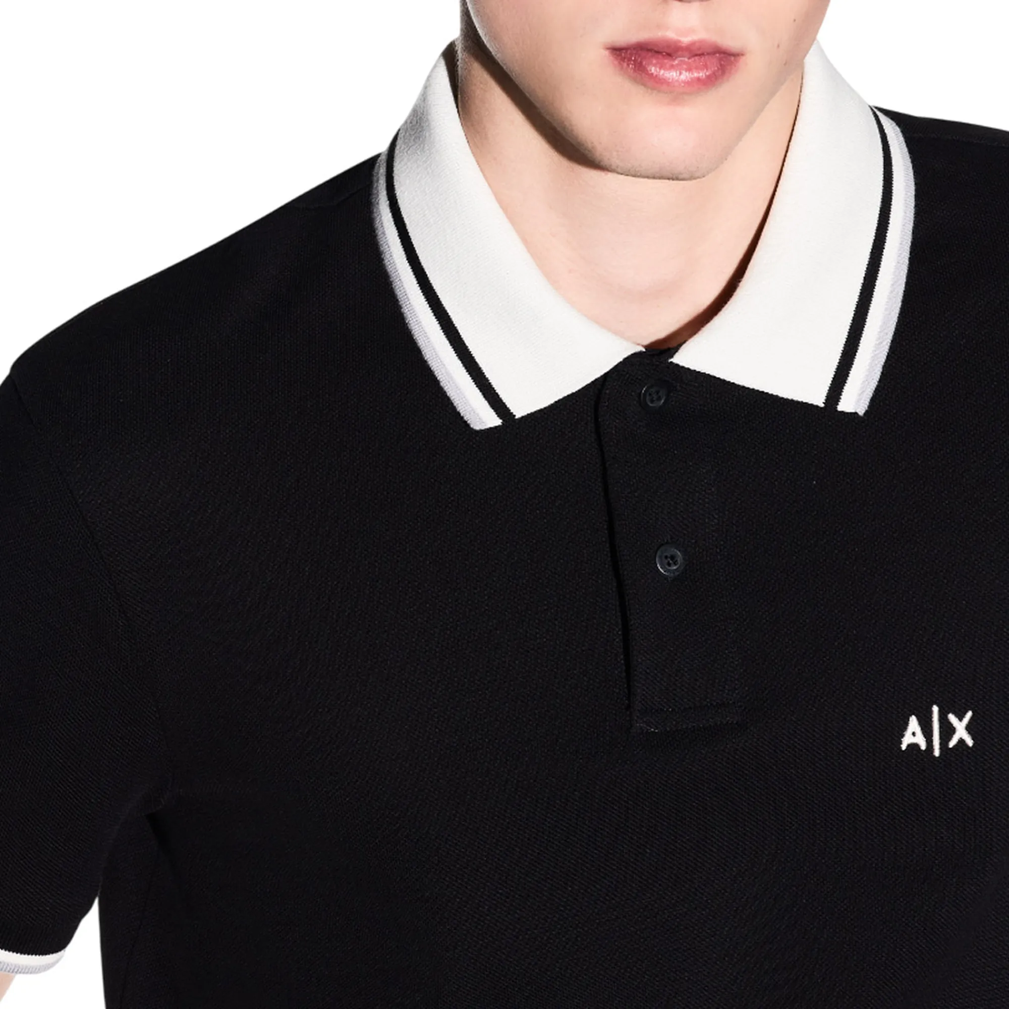 Armani Exchange B'Polo Shirt' Black Xm002350Af10366 179890