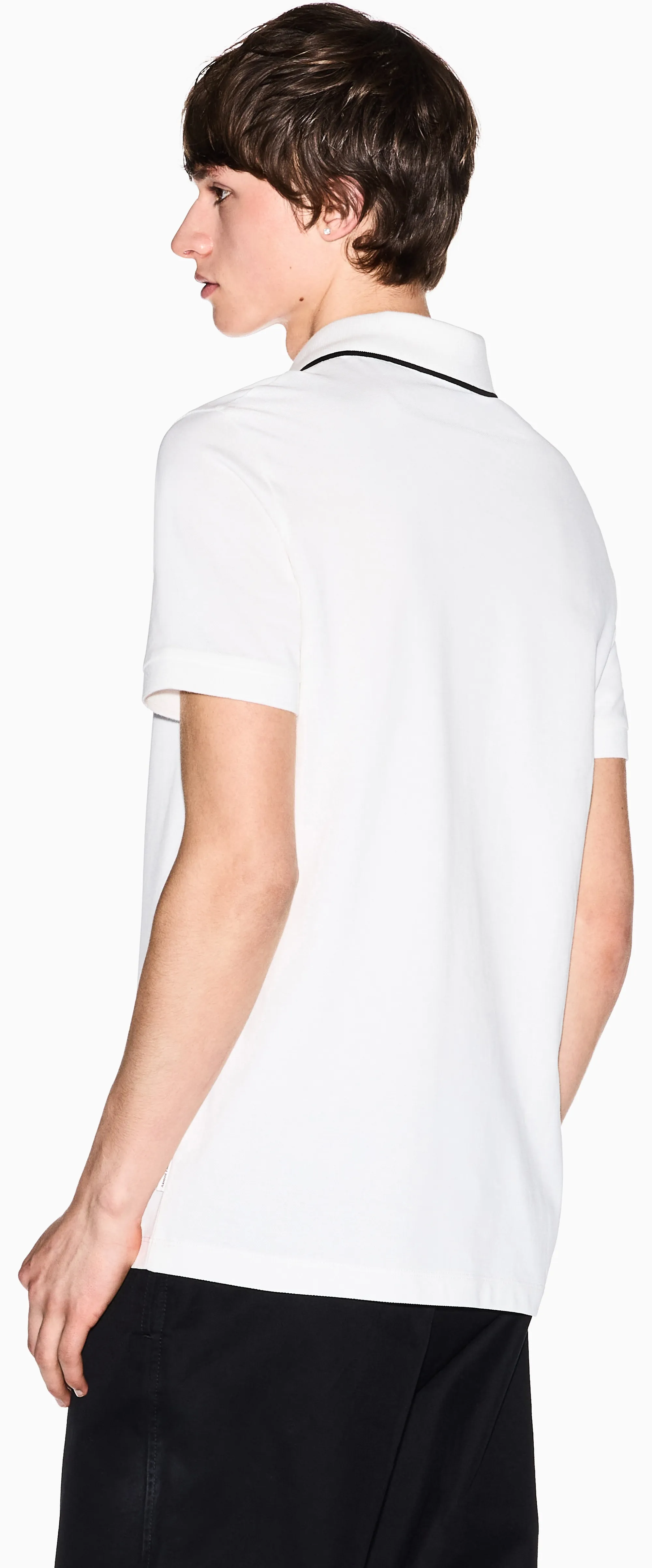 Armani Exchange Polo Classica Traspirante Bianco Xm002401Af10366 174942