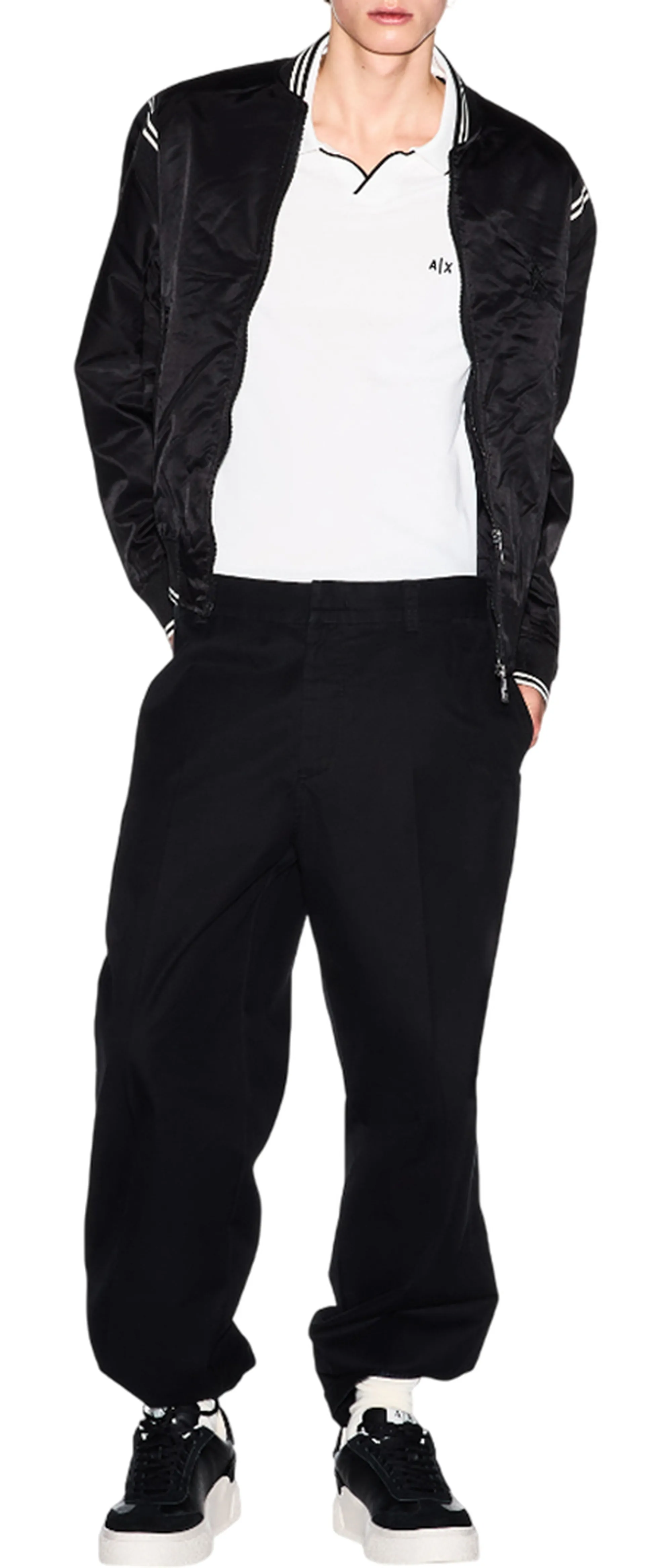 Armani Exchange B'Classic Breathable Polo Shirt' White Xm002401Af10366 182163