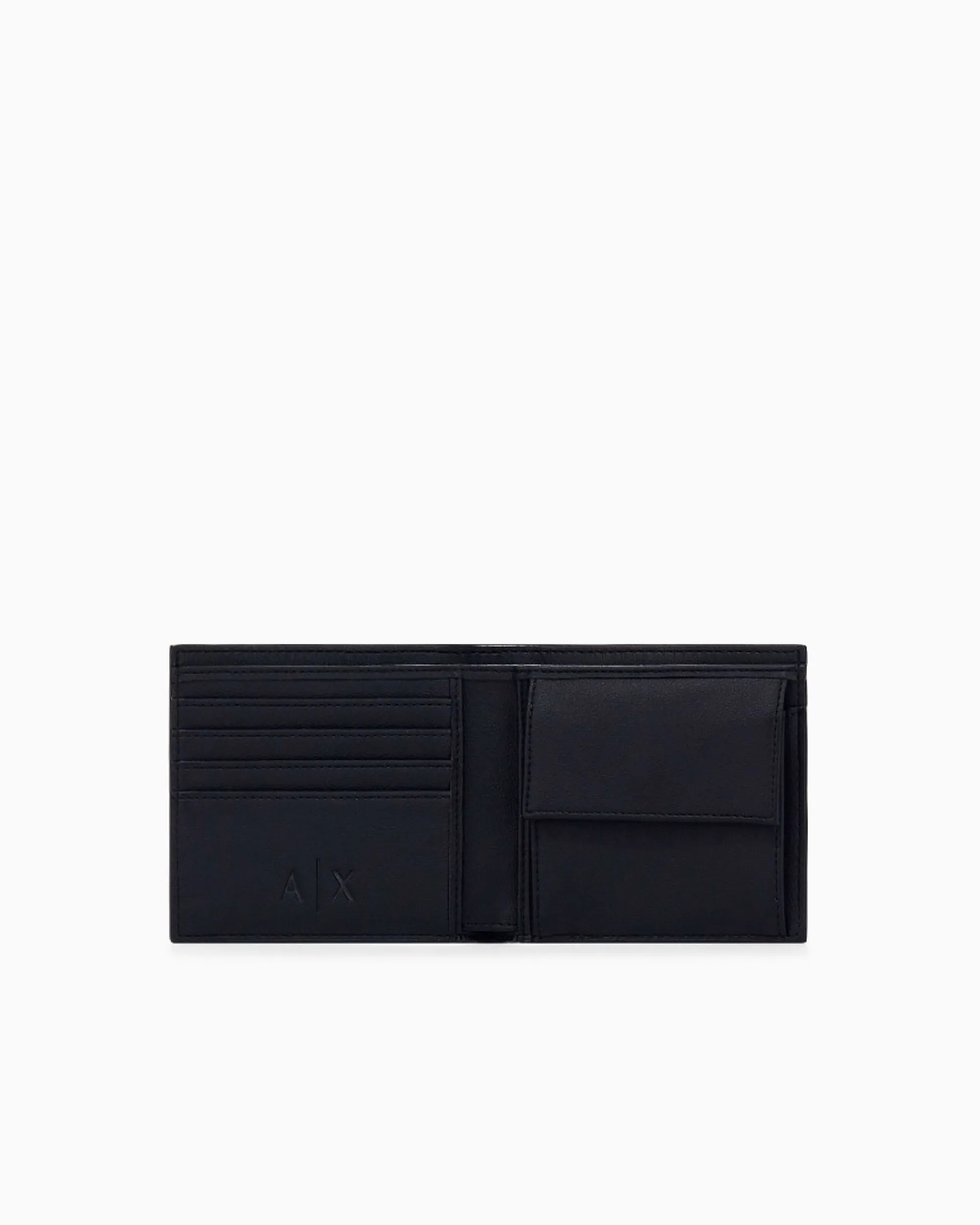Armani Exchange B'Bifold Wallet With Coin Purse' Black Xm000167Af26662 194068