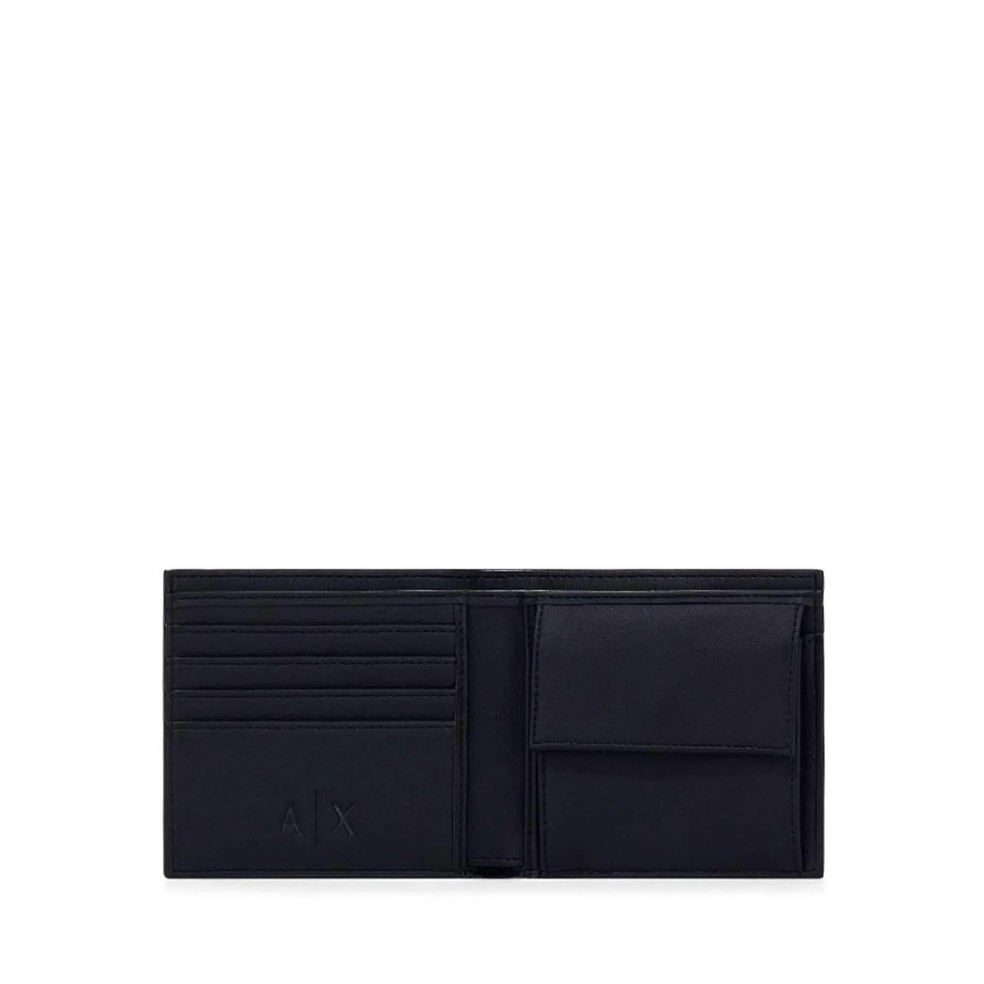 Armani Exchange Portafoglio Bifold Con Portamonete Nero Xm000167Af26662 194711