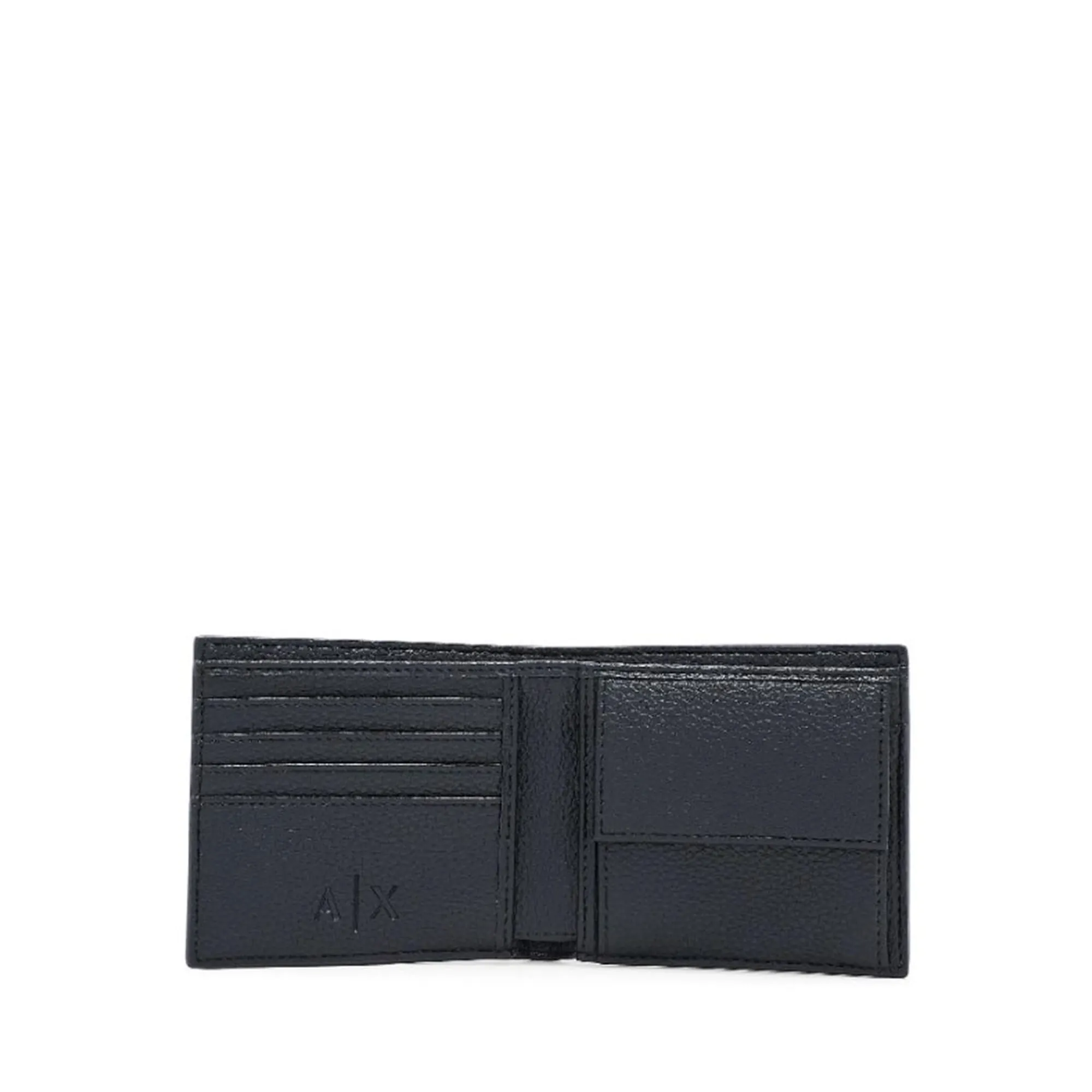 Armani Exchange Portafoglio Bifold Con Scomparti Carte Nero Xm000167Af26651 194714