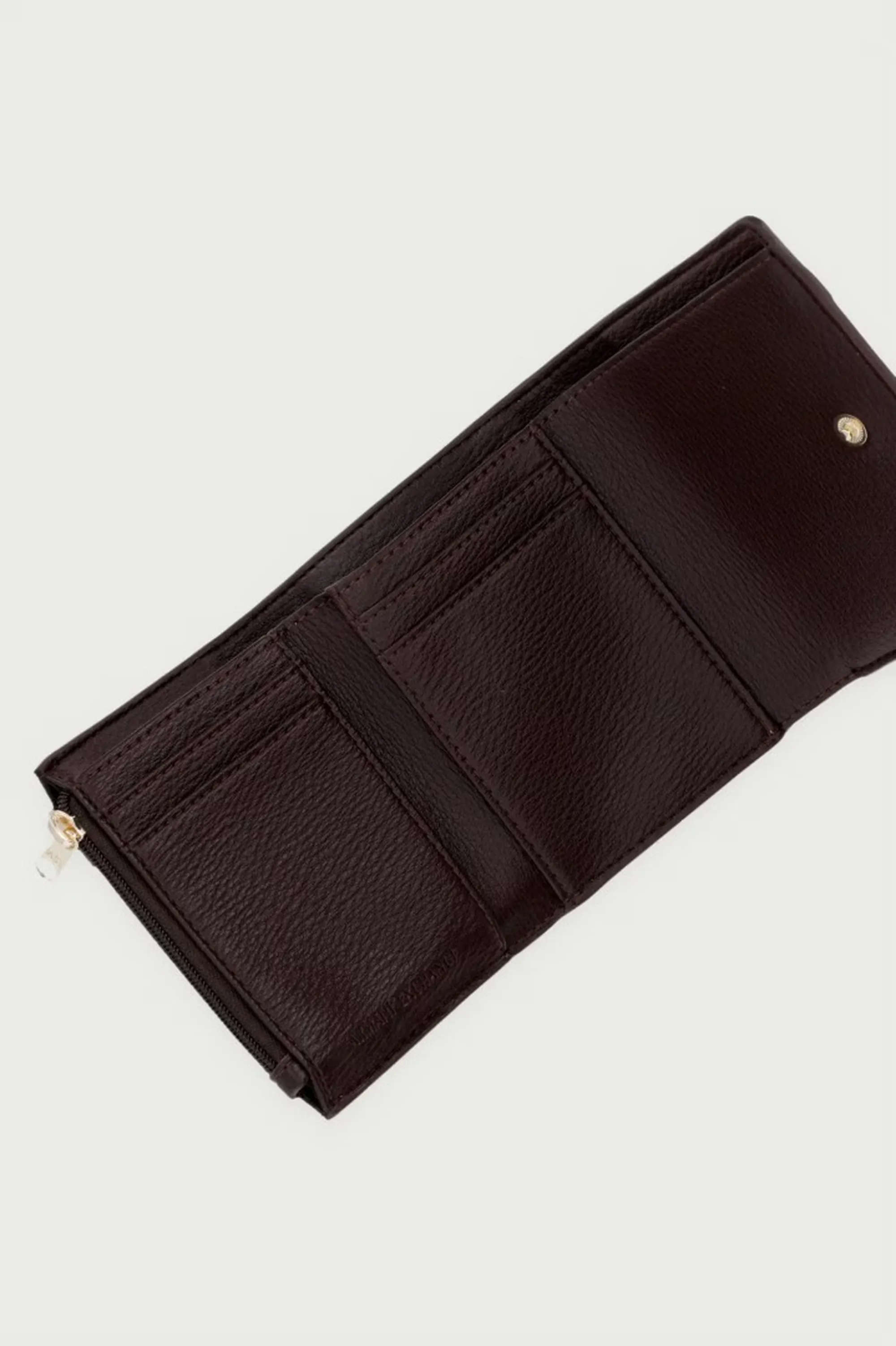 Armani Exchange B'Mini Wallet With Metal Logo' Brown Xw002613Af15632 194207