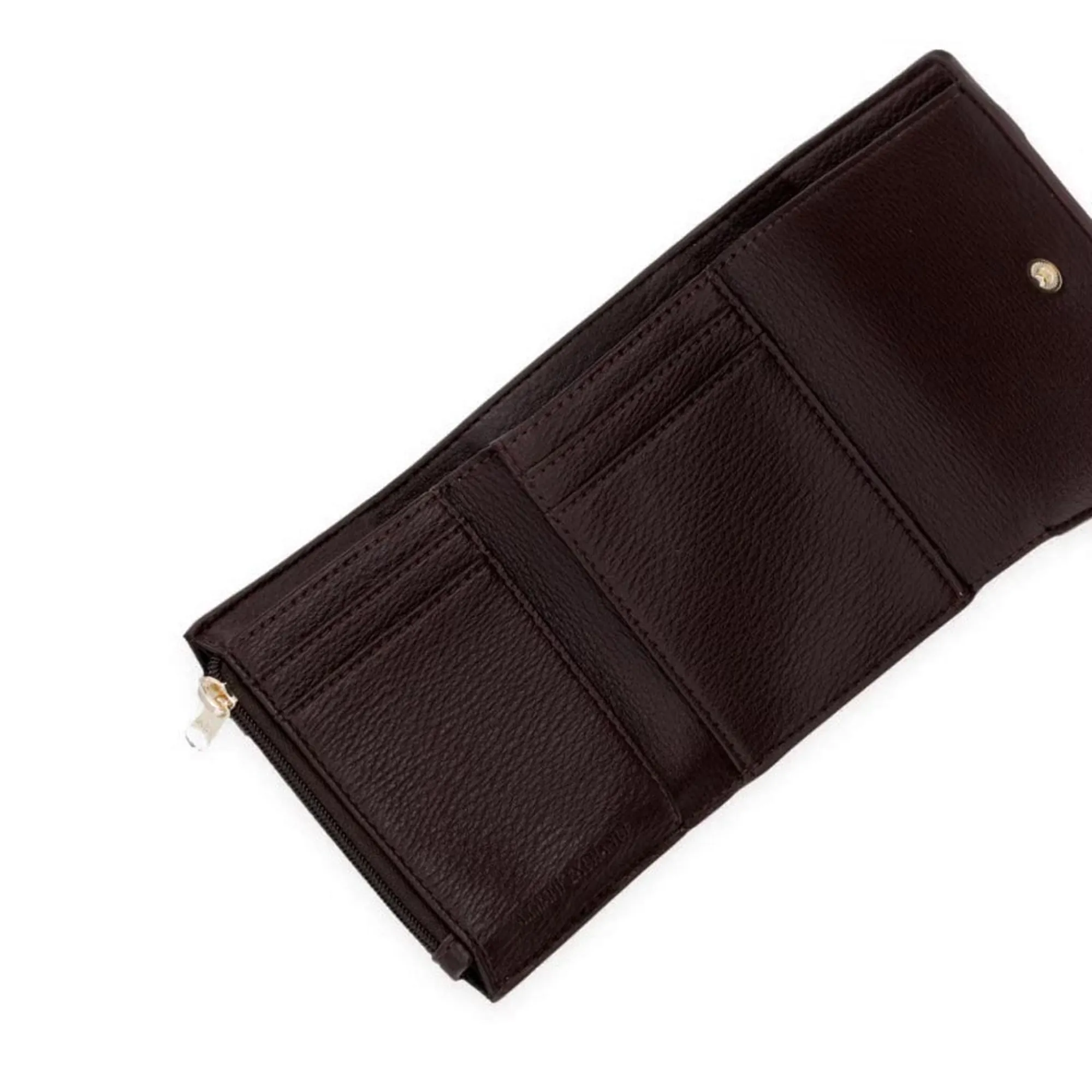 Armani Exchange Portafoglio Mini Con Logo In Metallo Marrone Xw002613Af15632 194614
