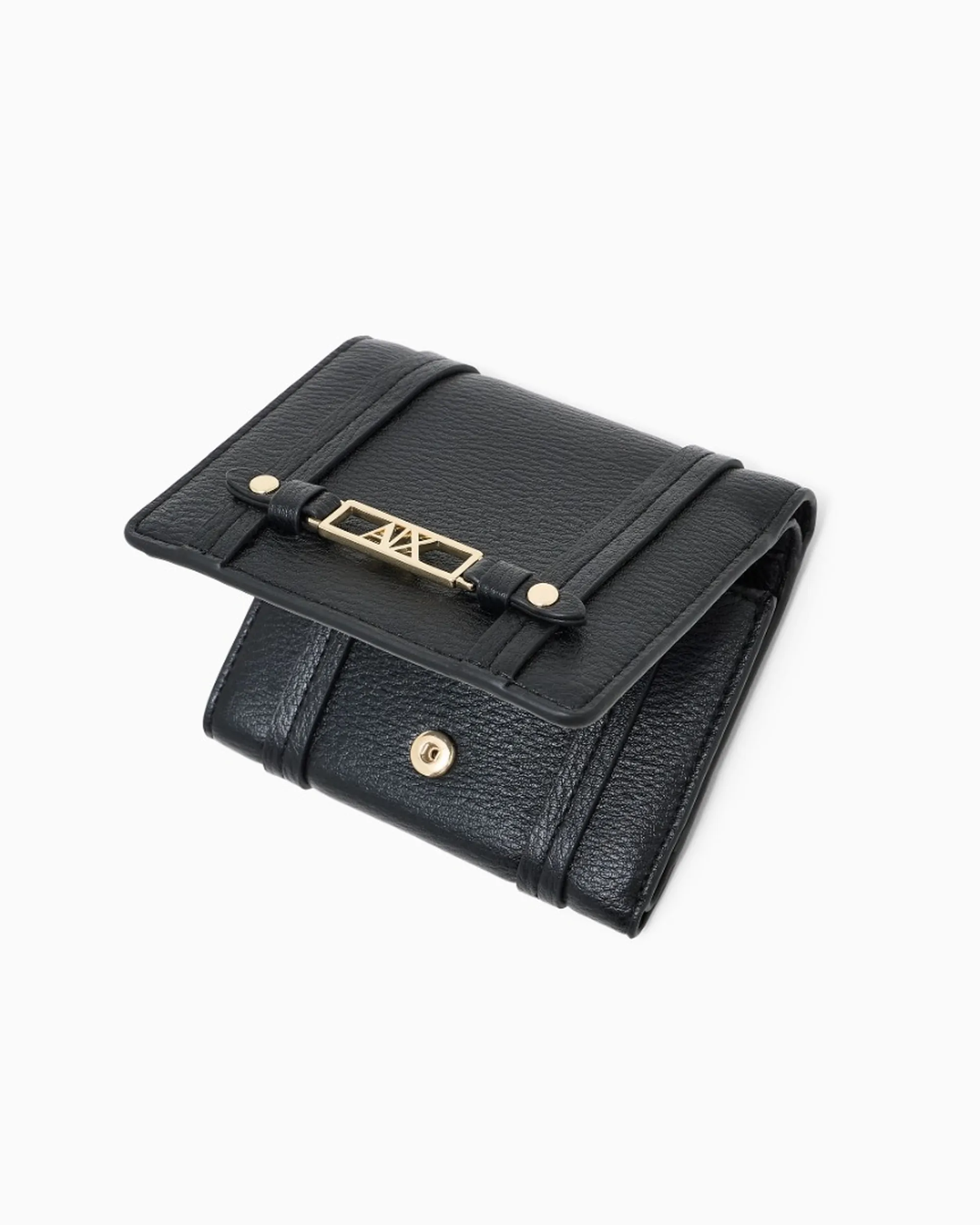 Armani Exchange B'Mini Wallet With Metal Logo' Black Xw002613Af15632 194201
