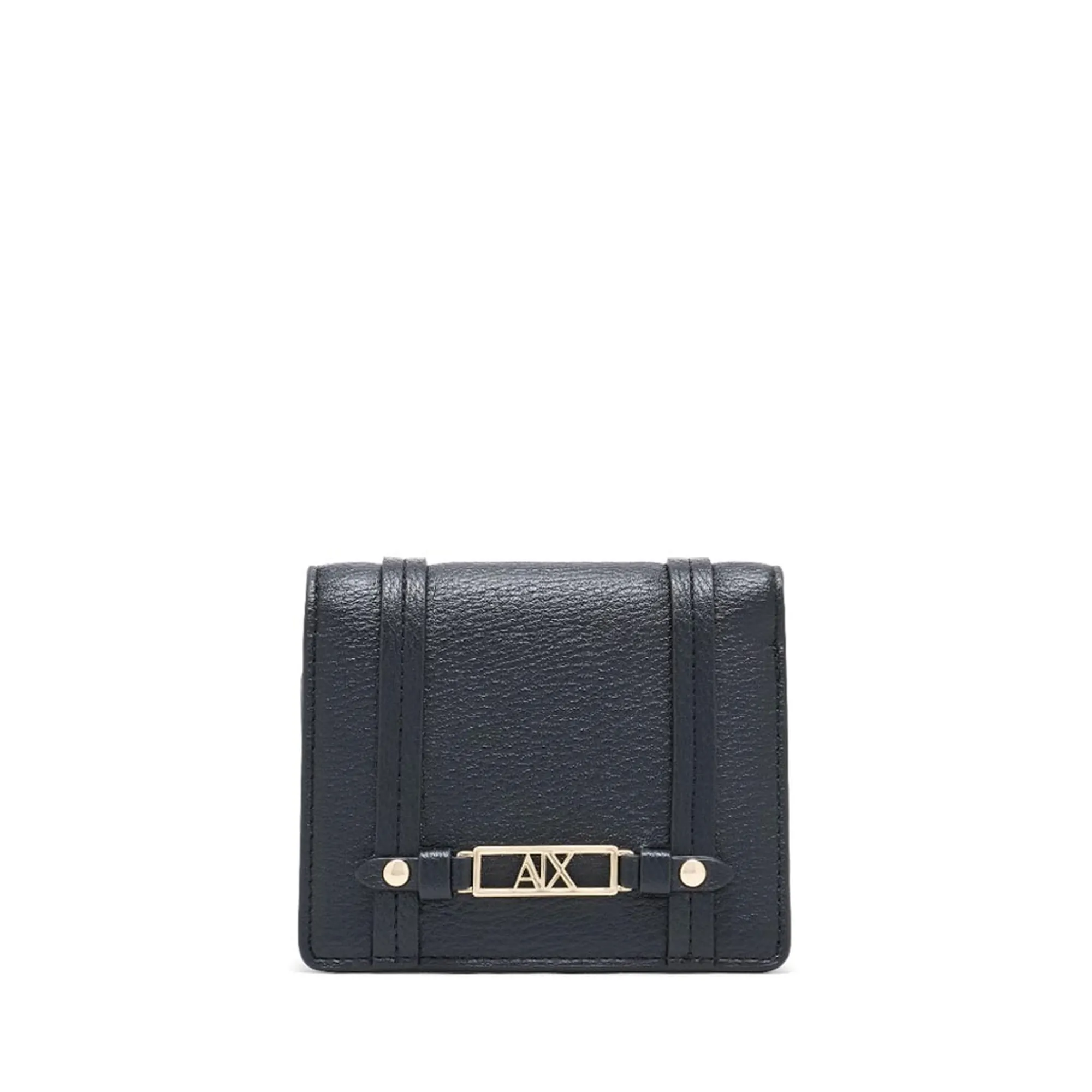 Armani Exchange Portafoglio Mini Con Logo In Metallo Nero Xw002613Af15632 194608