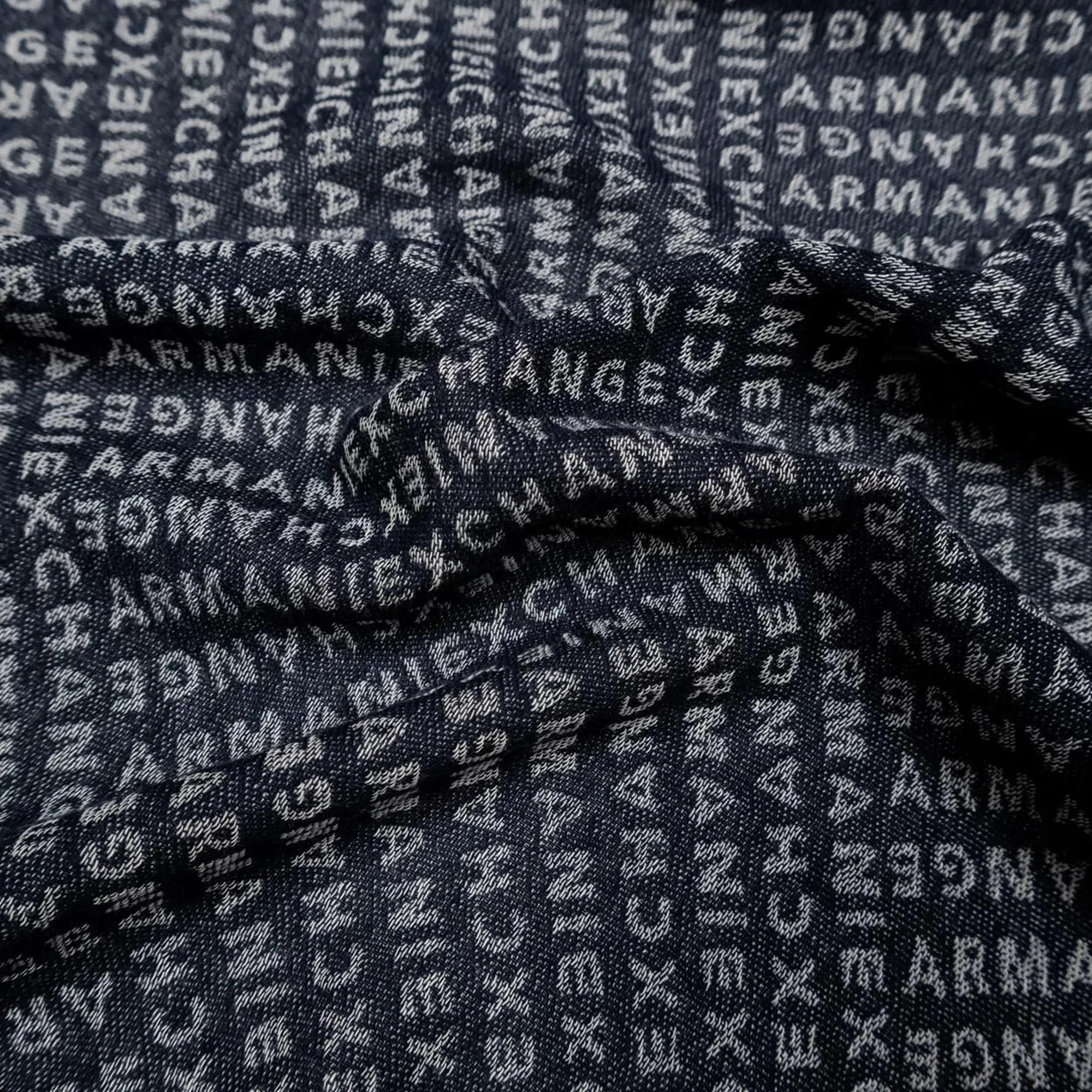 Armani Exchange B'Armani Exchange Scarf' Blue Black Xm001714Af17470 162854