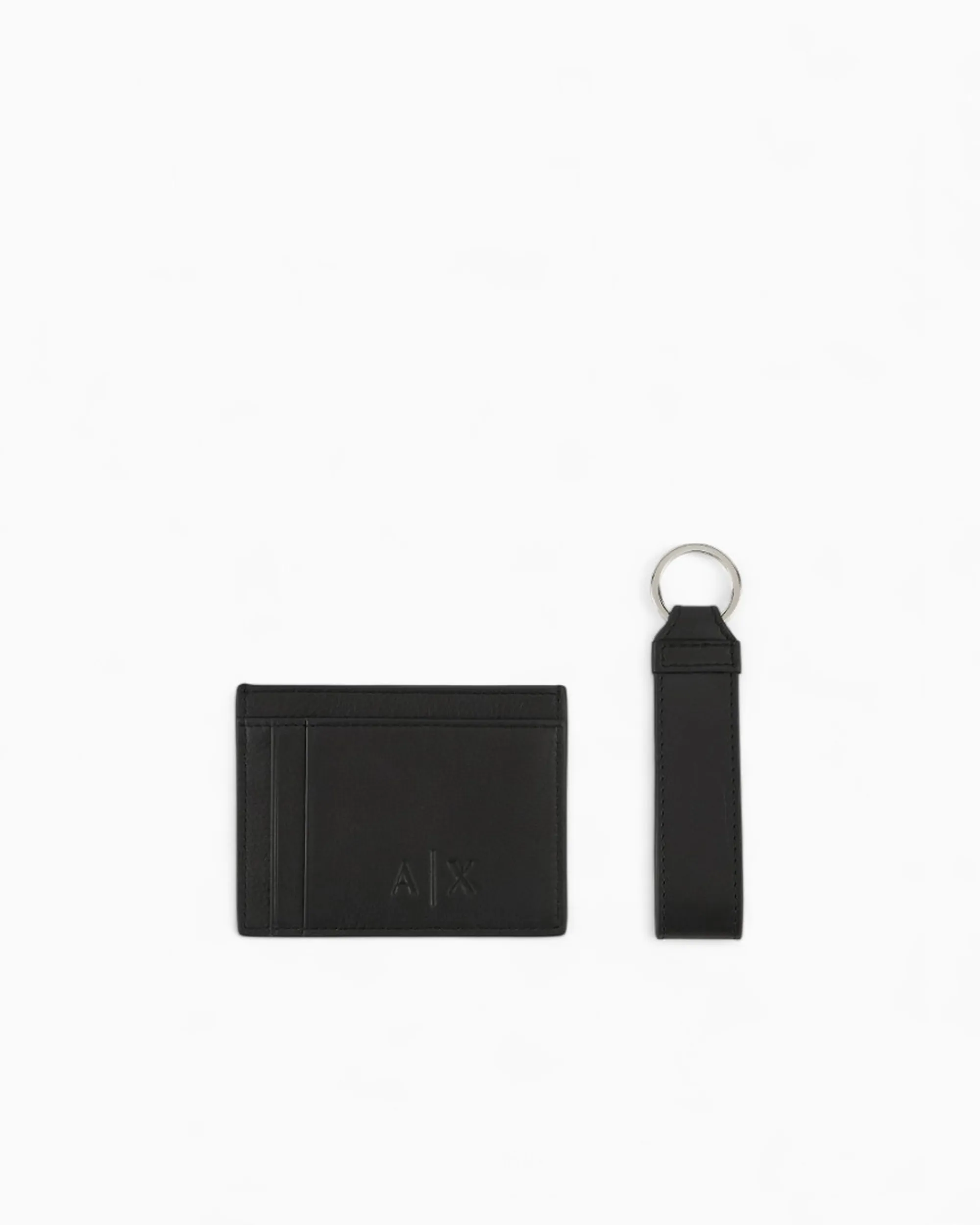 Armani Exchange B'Card Holder And Key Ring Set' Black Xm002217Af22541 194070