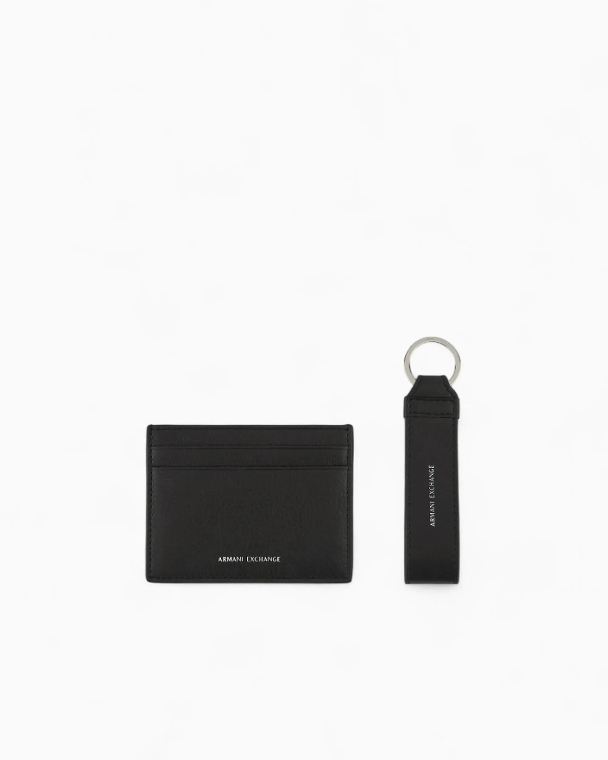 Armani Exchange B'Card Holder And Key Ring Set' Black Xm002217Af22541 194072