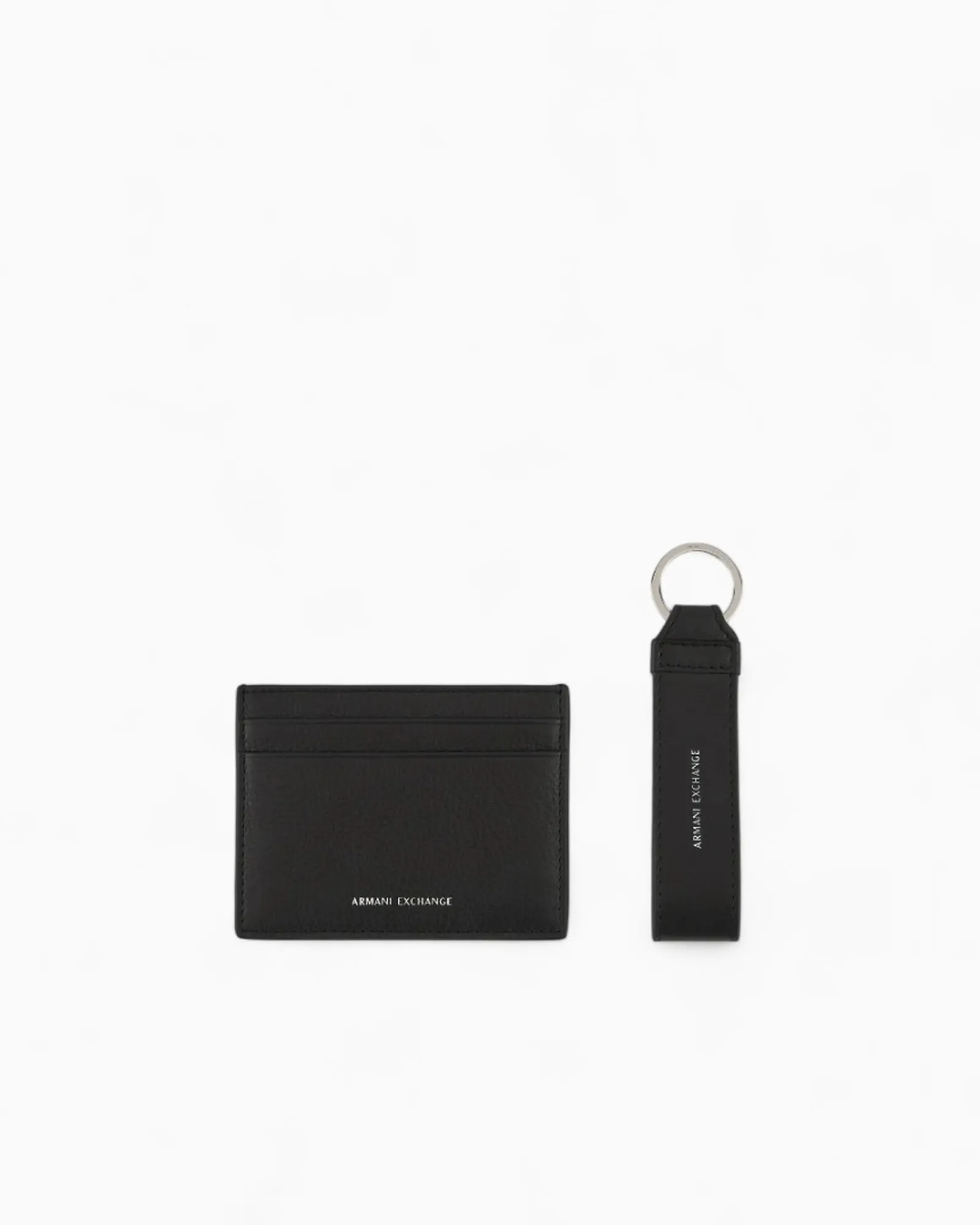 Armani Exchange Set Portacarte E Portachiavi Nero Xm002217Af22541 194072