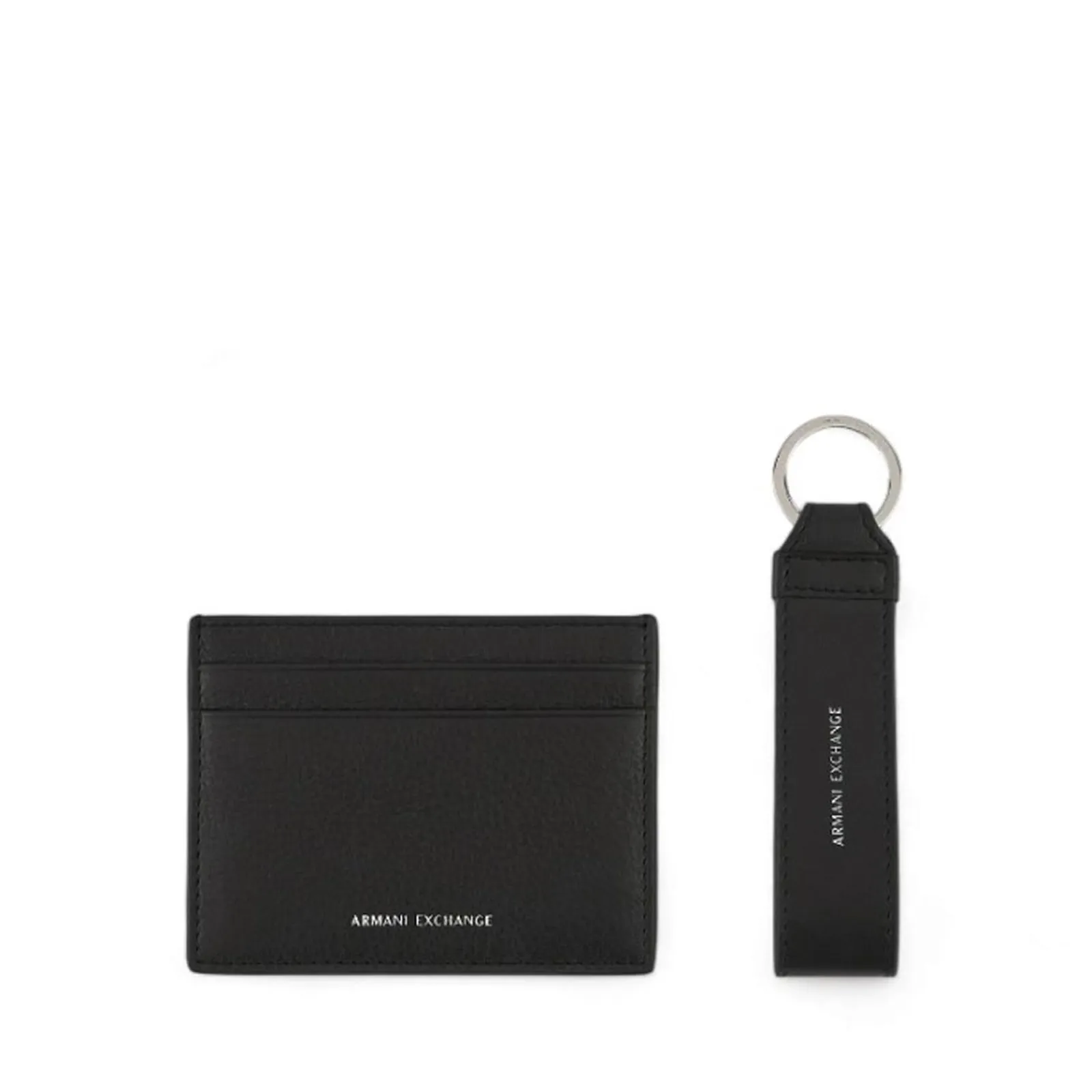 Armani Exchange Set Portacarte E Portachiavi Nero Xm002217Af22541 194707