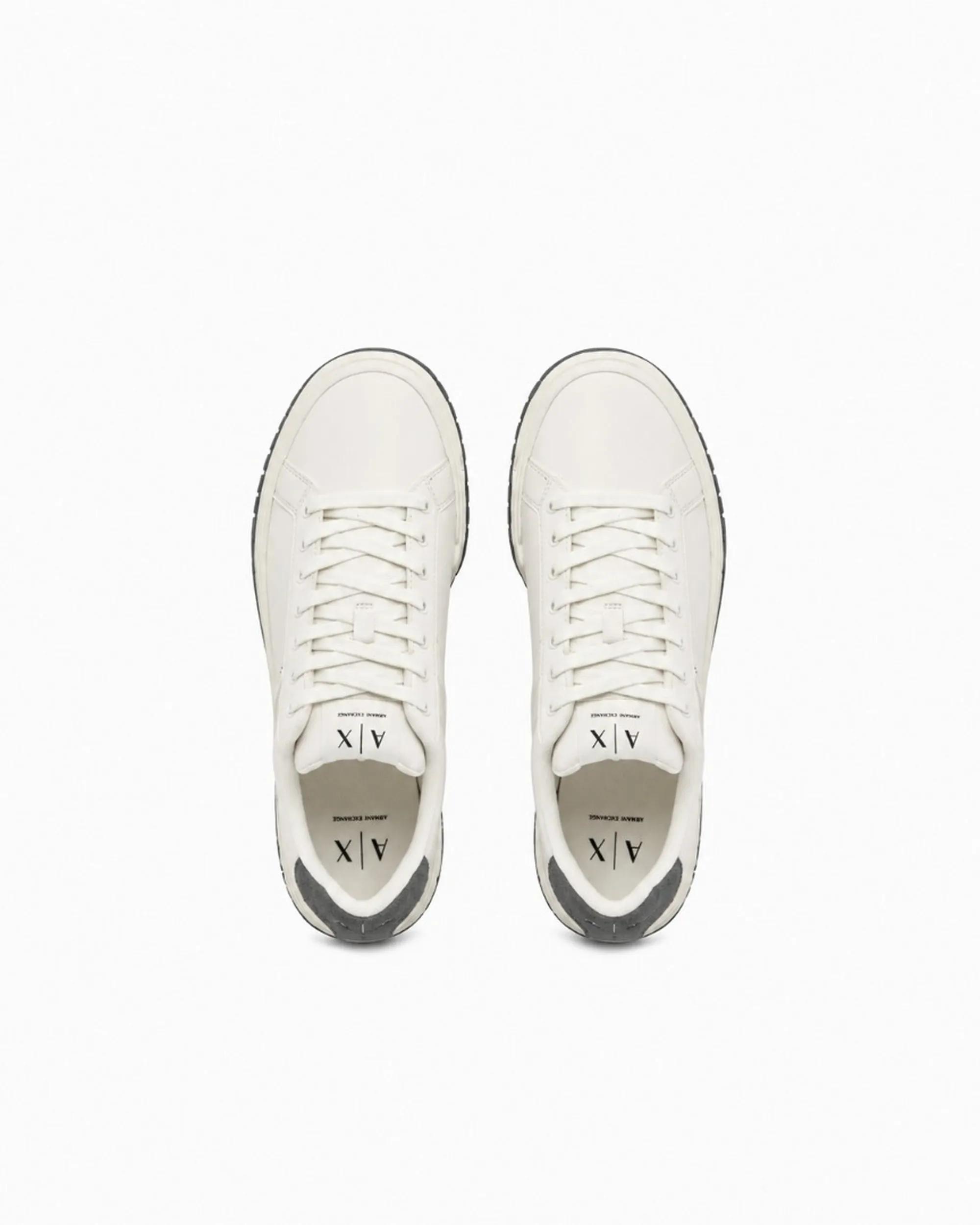 Armani Exchange B'Leather Sneakers With Rubber Sole' White Xm003409Af27590 194123