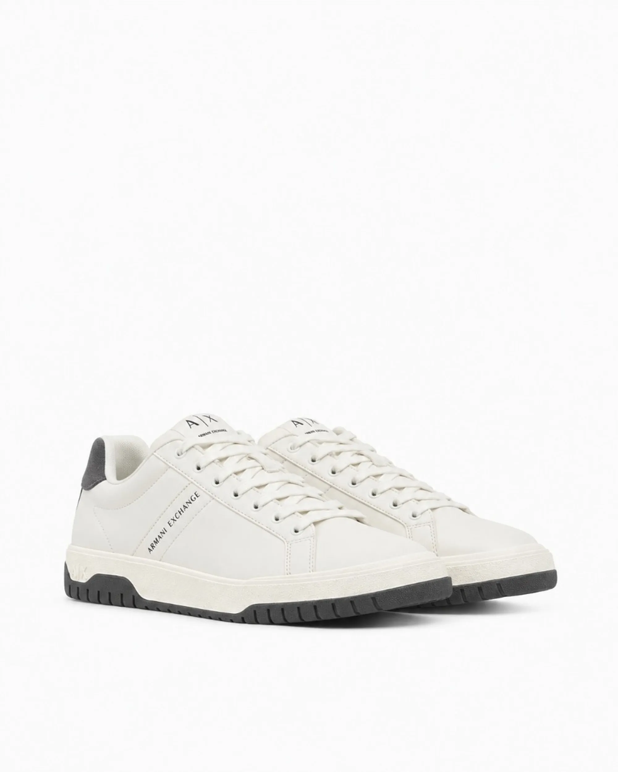 Armani Exchange B'Leather Sneakers With Rubber Sole' White Xm003409Af27590 194124