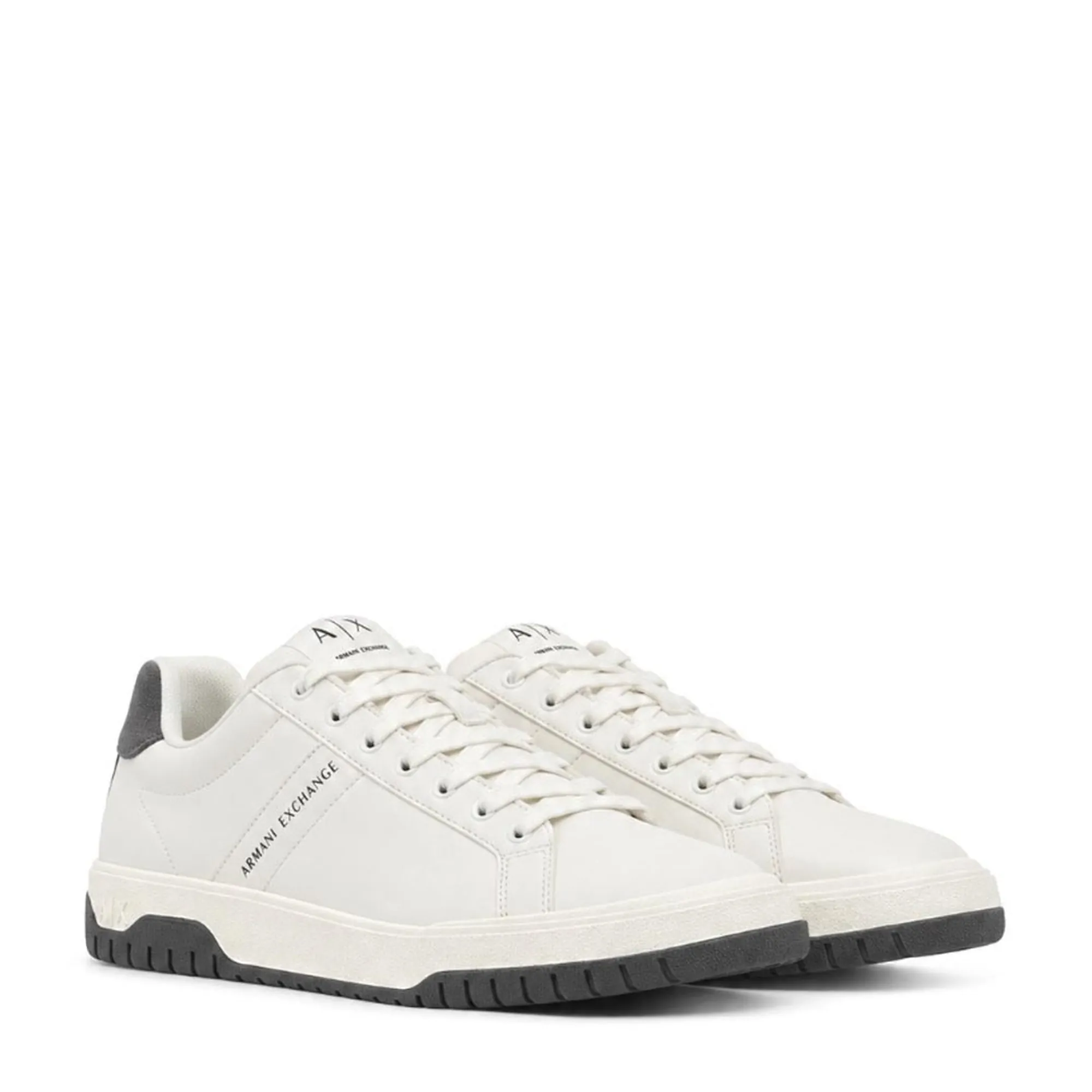 Armani Exchange Sneakers In Pelle Con Suola In Gomma Bianco Xm003409Af27590 194471