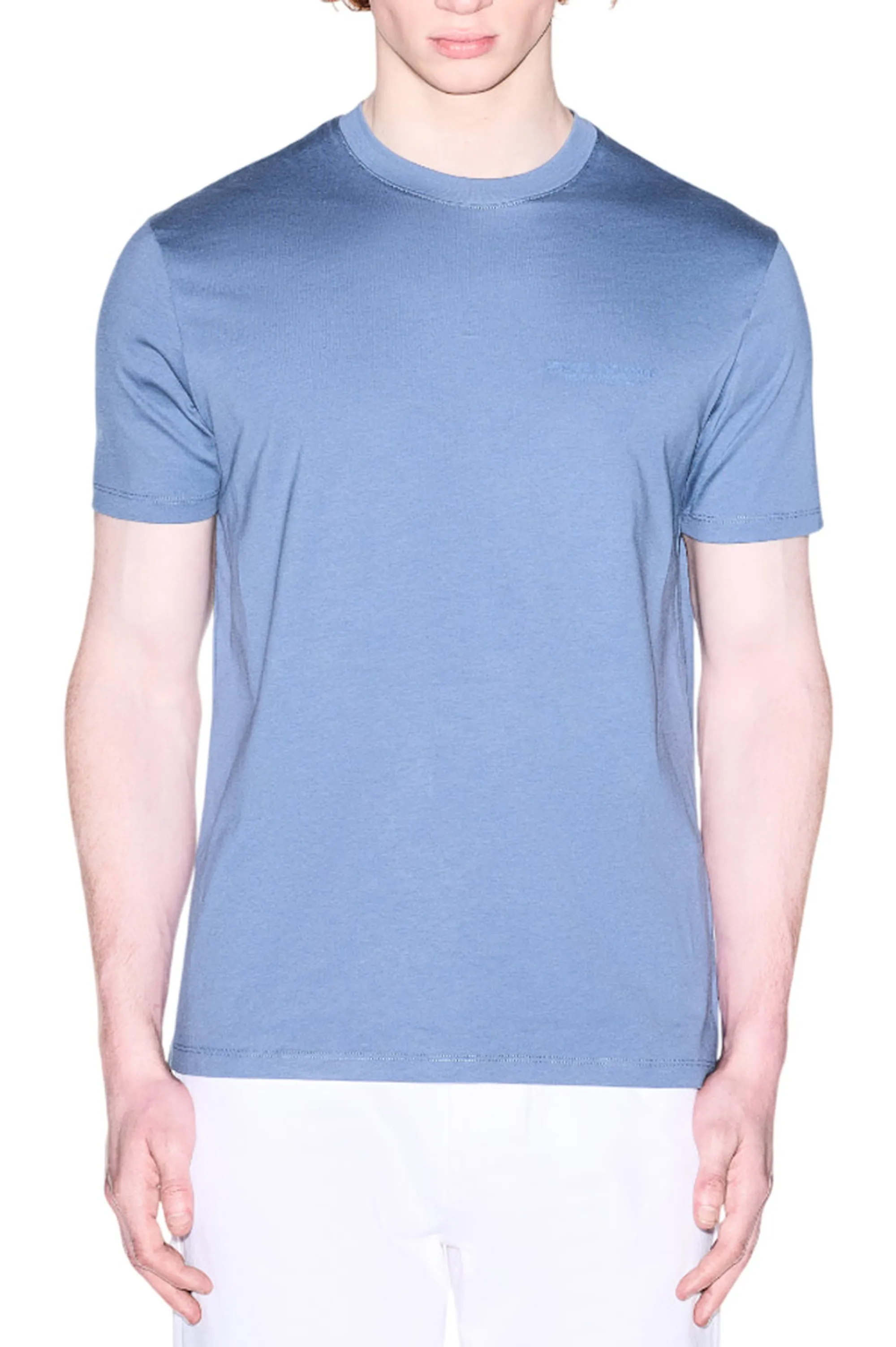 Armani Exchange B'T-Shirt' Light Blu Xm001281Af10361 178394