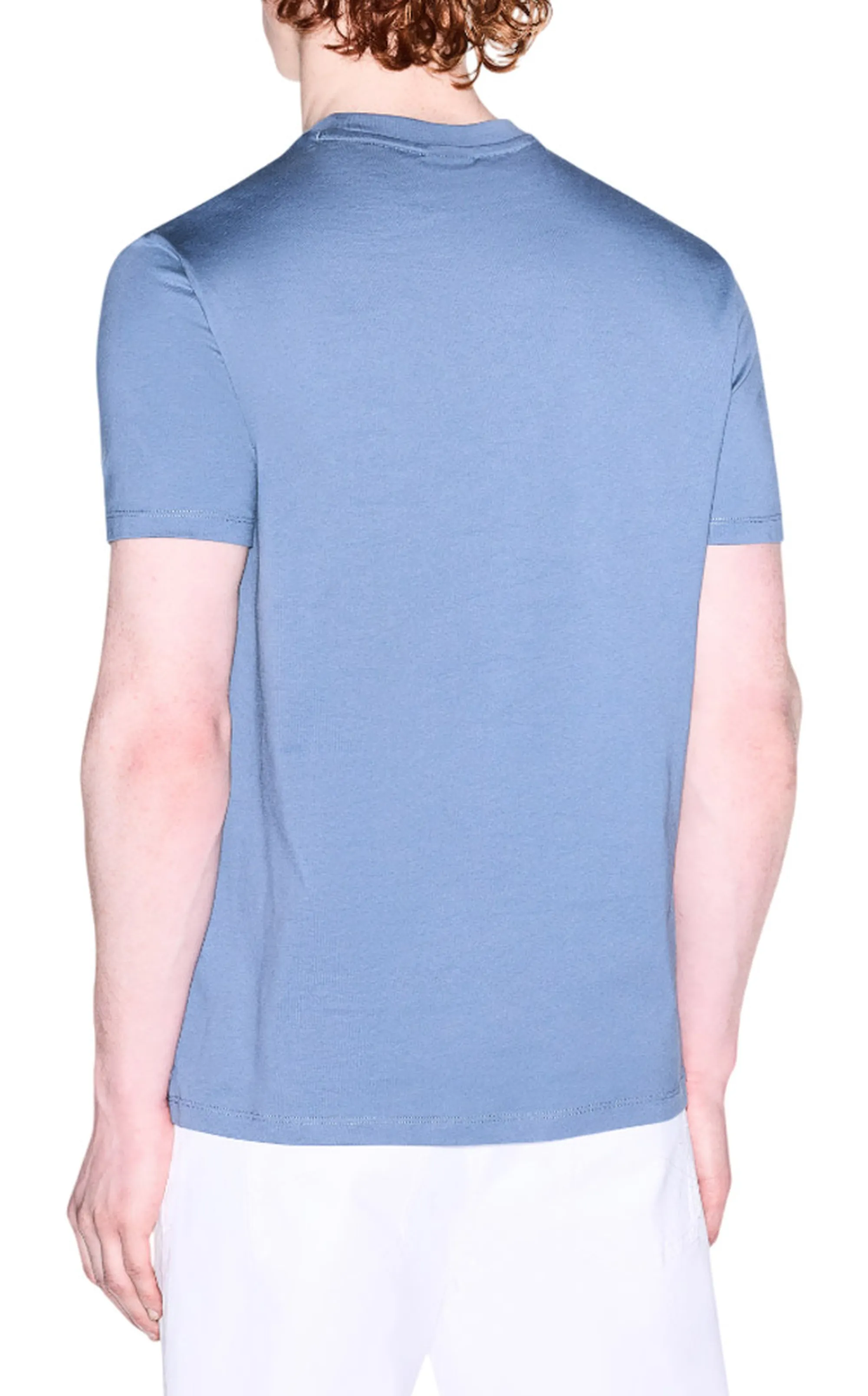 Armani Exchange B'T-Shirt' Light Blu Xm001281Af10361 178395