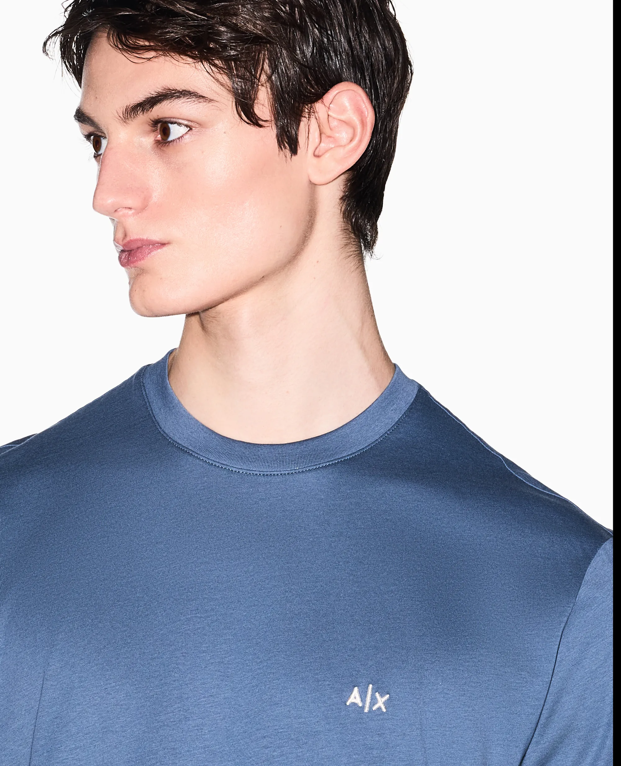 Armani Exchange T-Shirt Azzurro Xm001568Af10358 174738